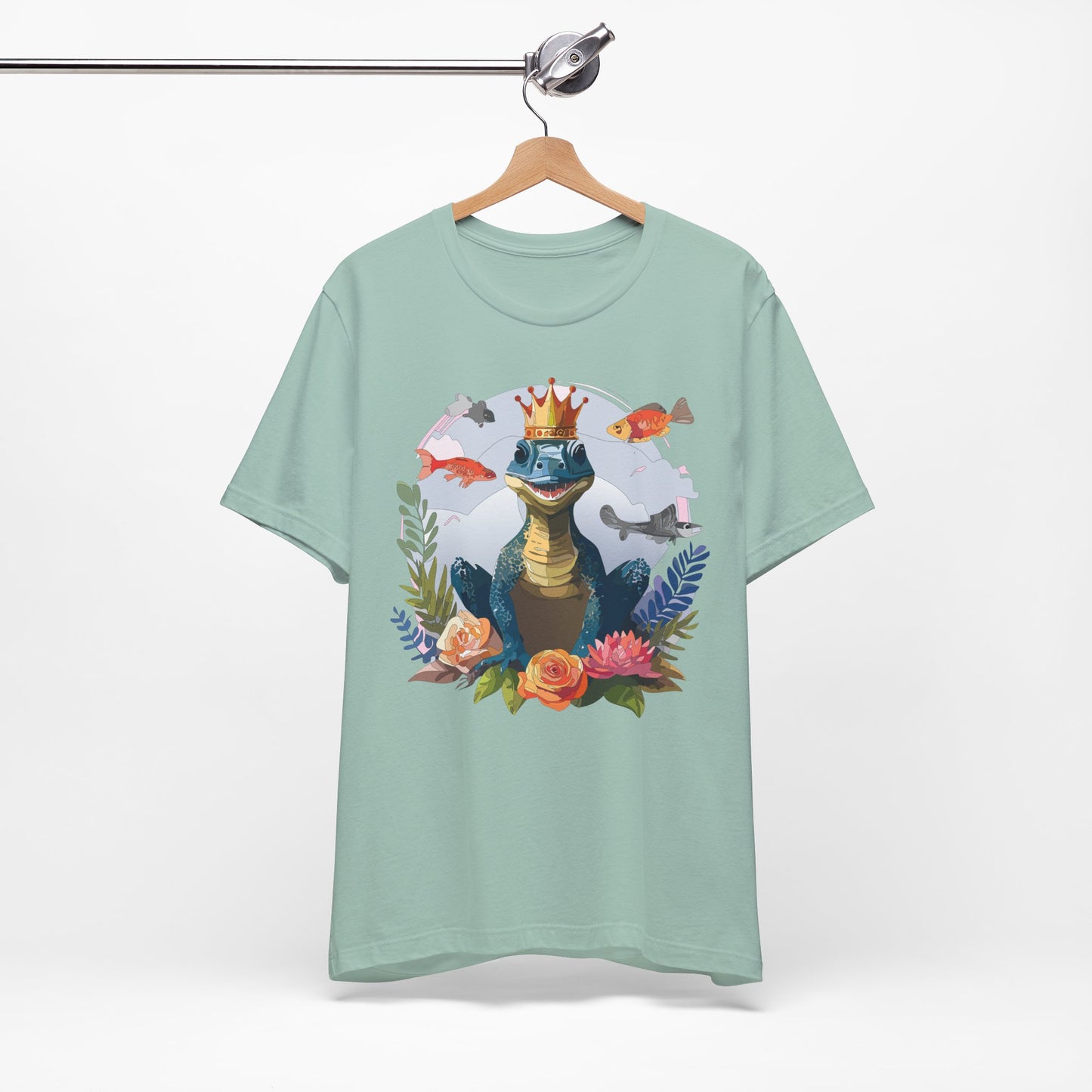 Animals Shirt, Shirt with Lizard