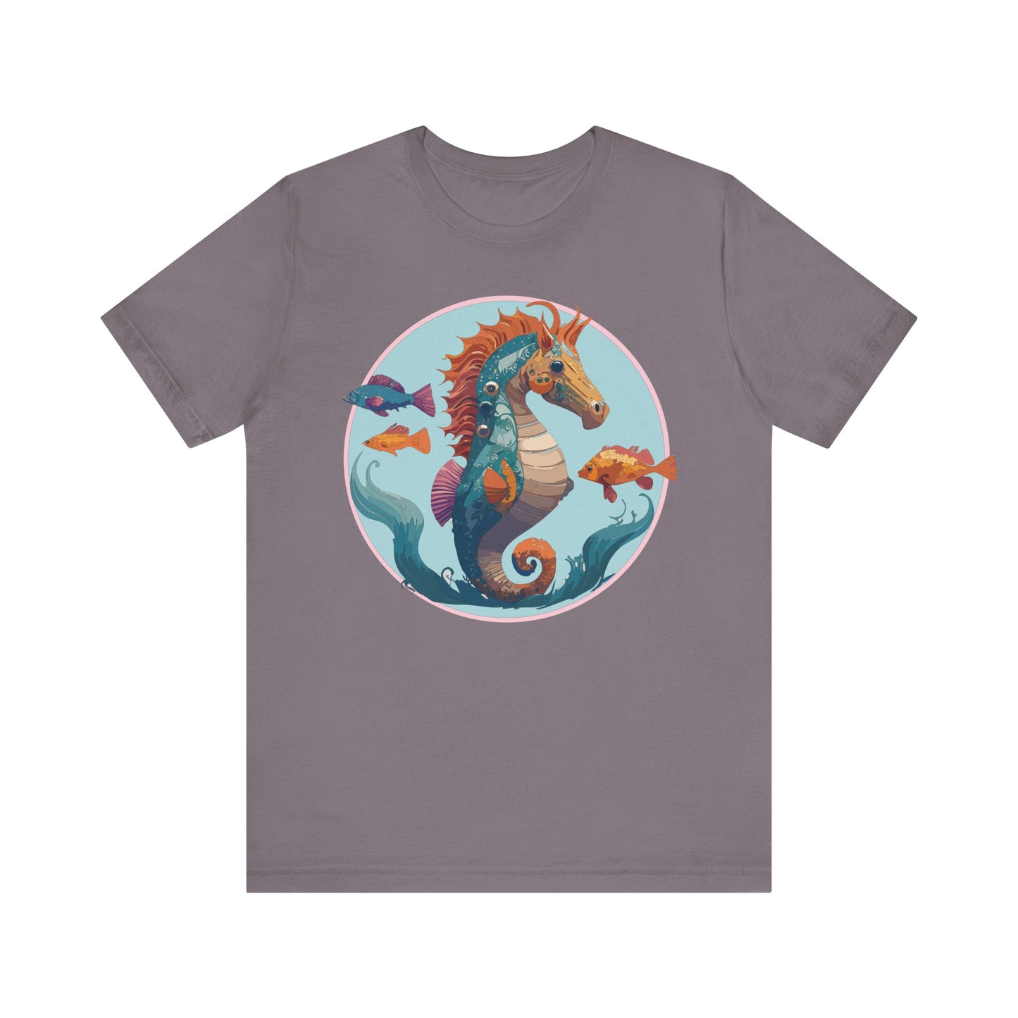 Animals Shirt, Shirt with Seahorse