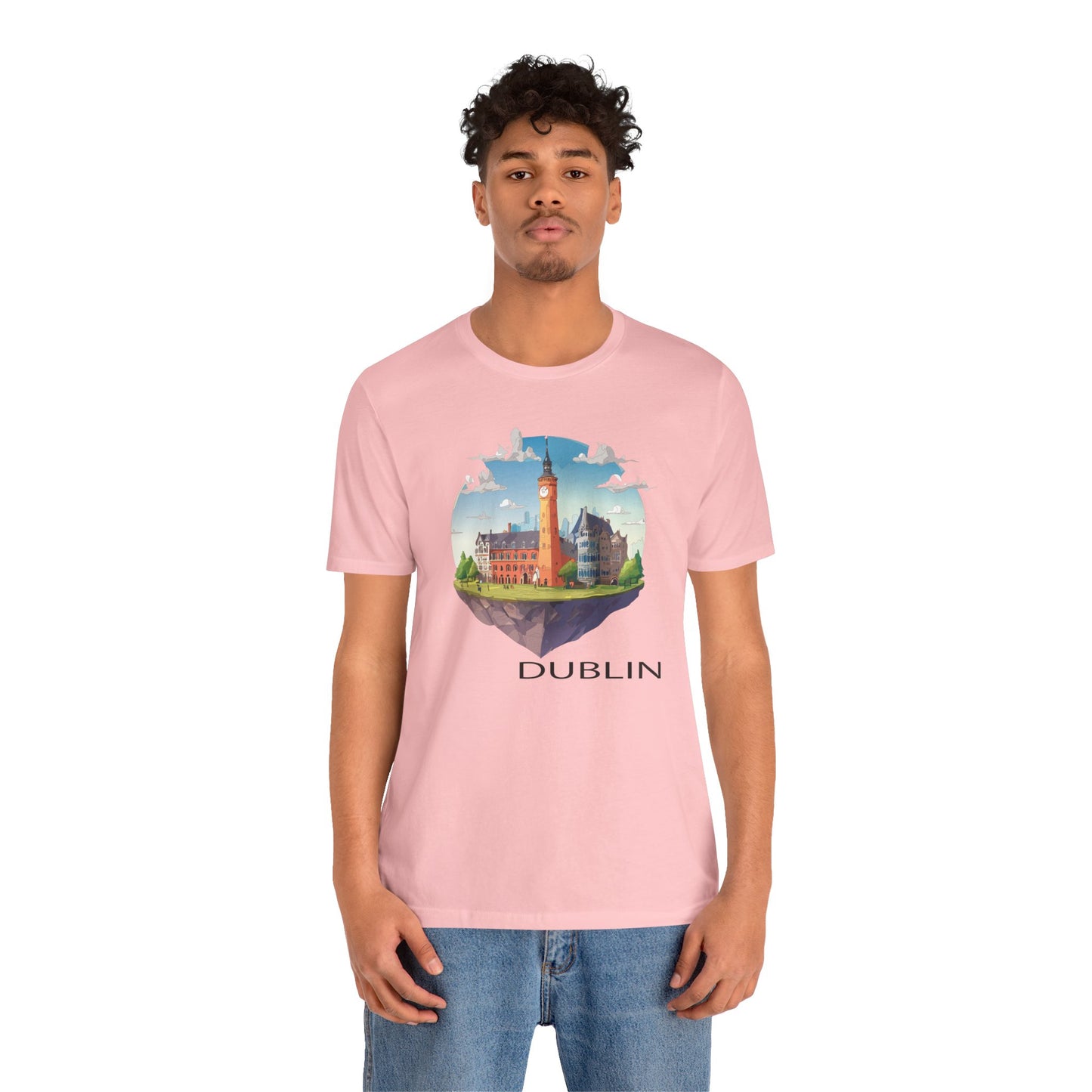 Dublin Shirt, Travel T-Shirt, Tourist Shirts, Tee Shirt with Travel Prints 2