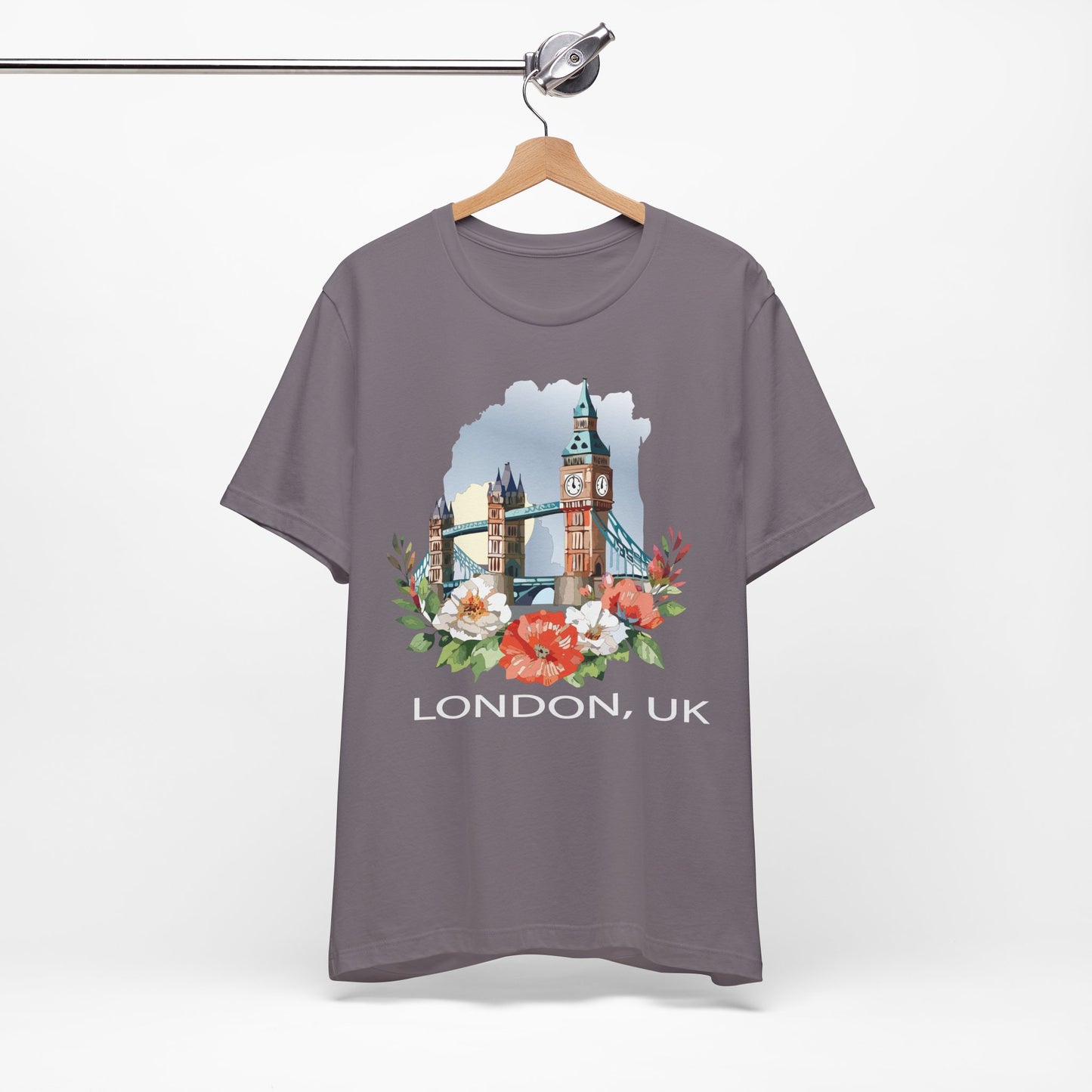 London Shirt, Travel T-Shirt, Tourist Shirts, Tee Shirt with Travel Prints 5