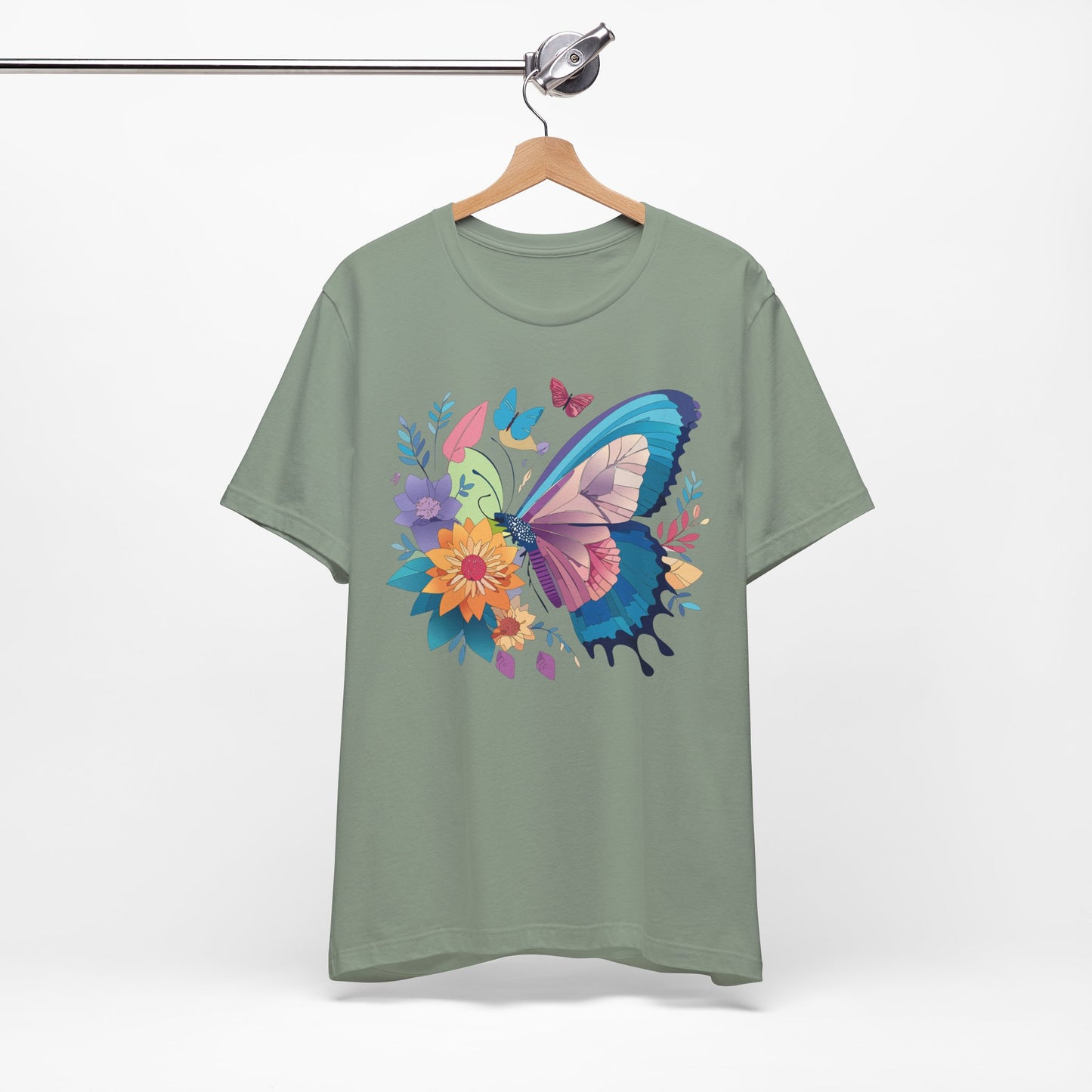 Butterfly Tee Shirt, Shirt with Butterfly