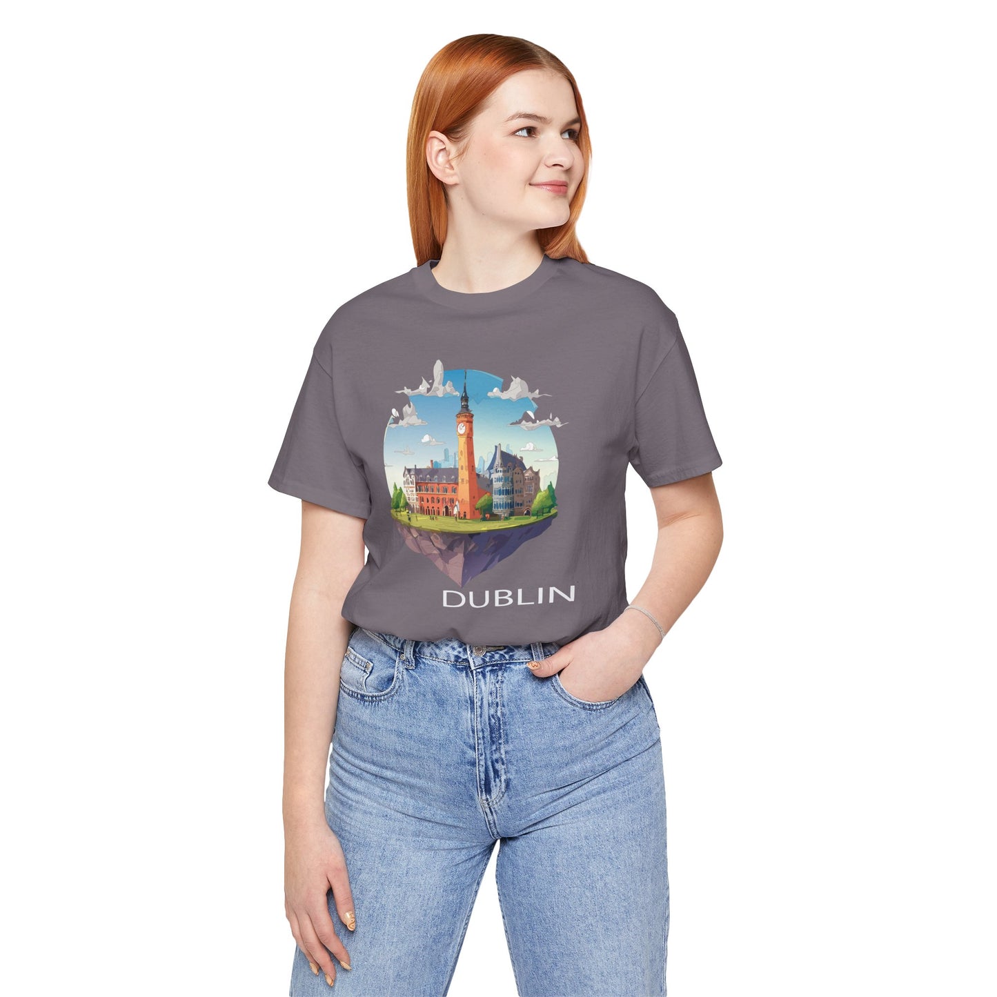 Dublin Shirt, Travel T-Shirt, Tourist Shirts, Tee Shirt with Travel Prints 2