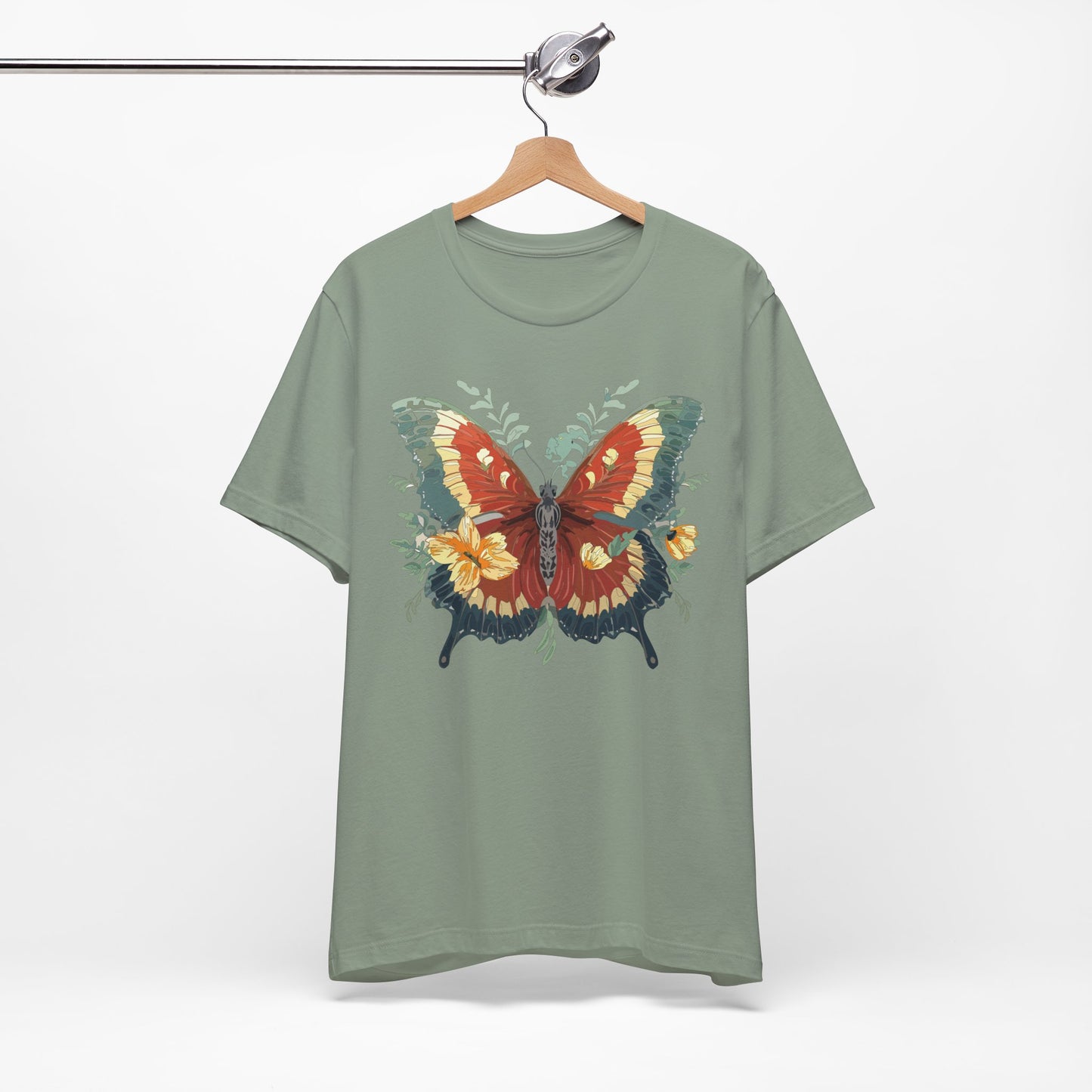 Butterfly Tee Shirt, Shirt with Butterfly