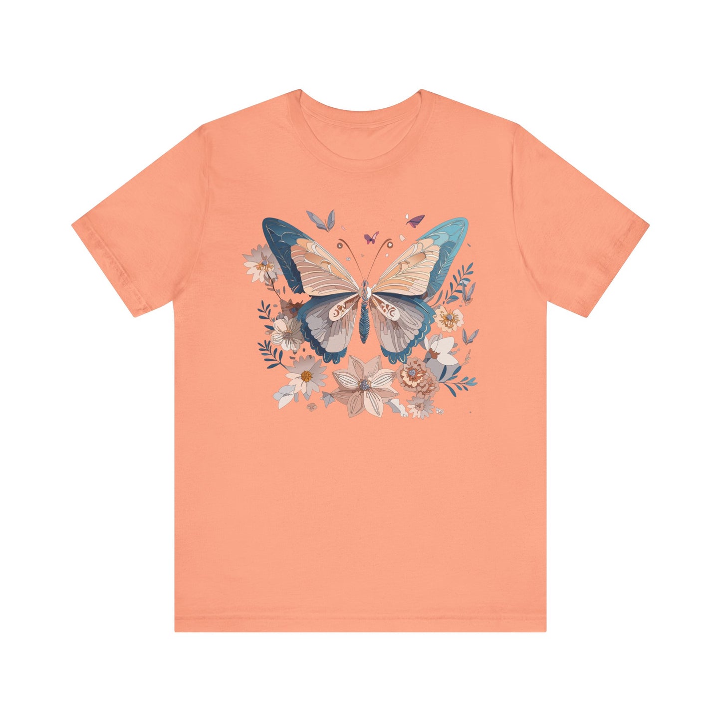Butterfly Tee Shirt, Shirt with Butterfly