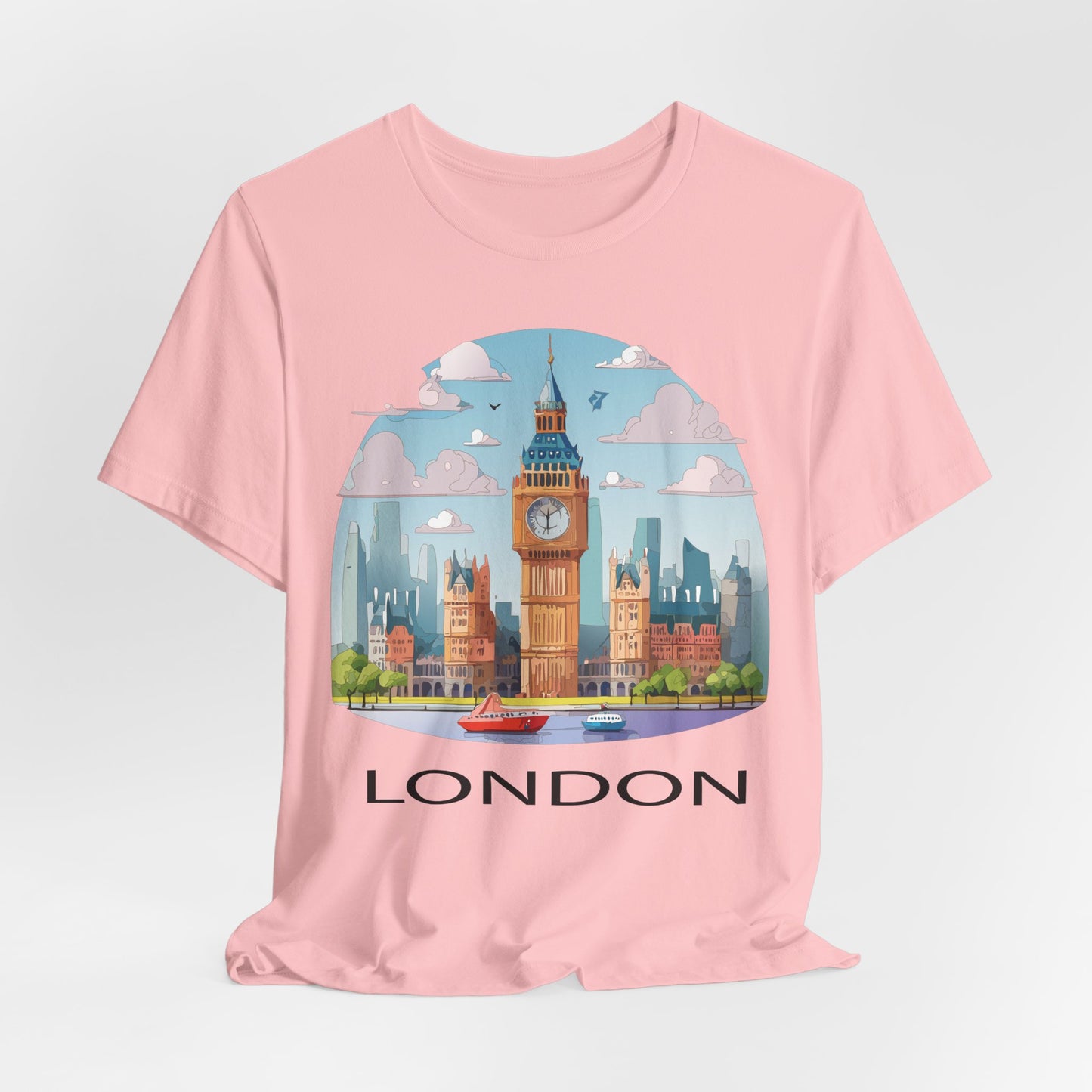 London Shirt, Travel T-Shirt, Tourist Shirts, Tee Shirt with Travel Prints 2