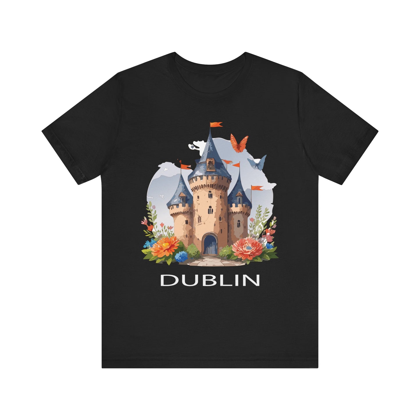 Dublin Shirt, Travel T-Shirt, Tourist Shirts, Tee Shirt with Travel Prints 4