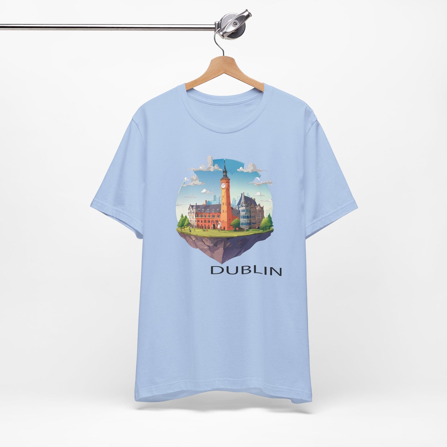 Dublin Shirt, Travel T-Shirt, Tourist Shirts, Tee Shirt with Travel Prints 2