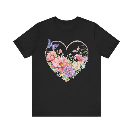Heart Tee Shirt, Shirt with Heart