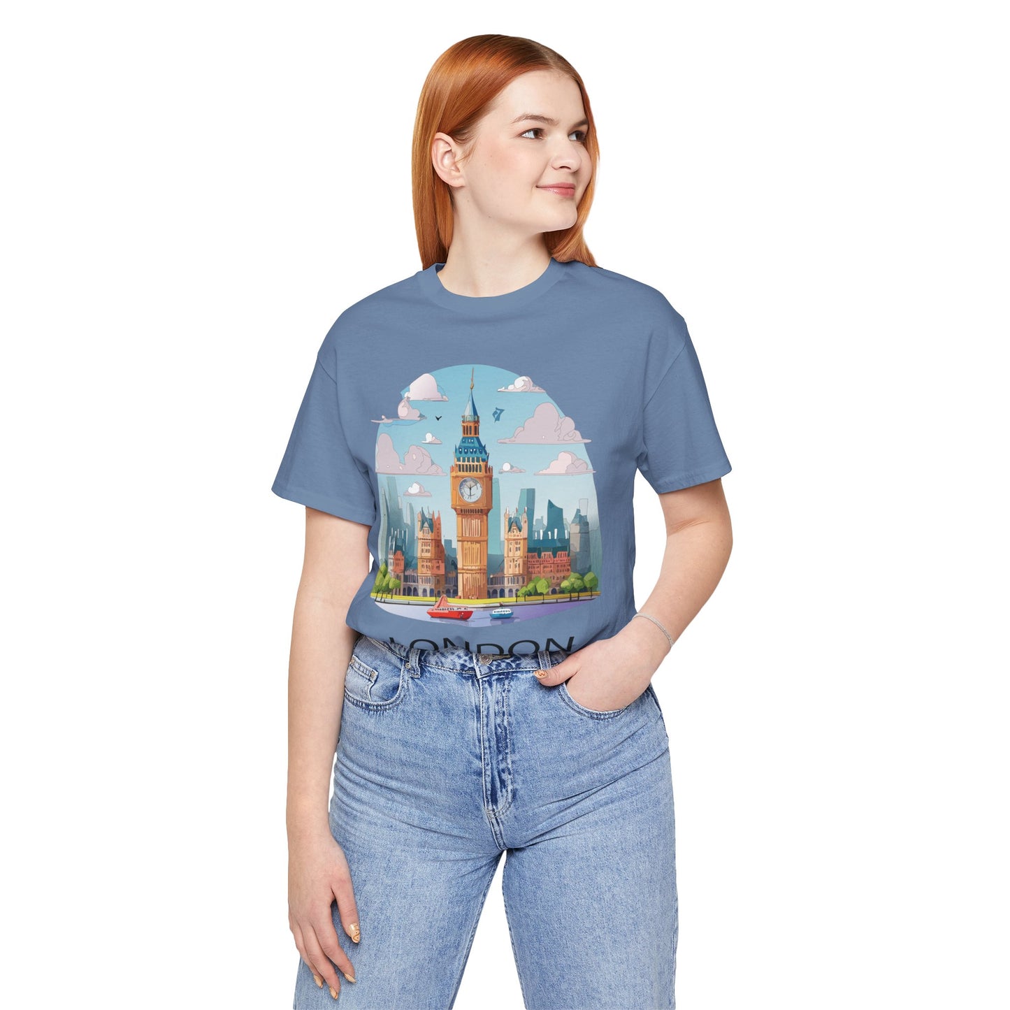 London Shirt, Travel T-Shirt, Tourist Shirts, Tee Shirt with Travel Prints 2