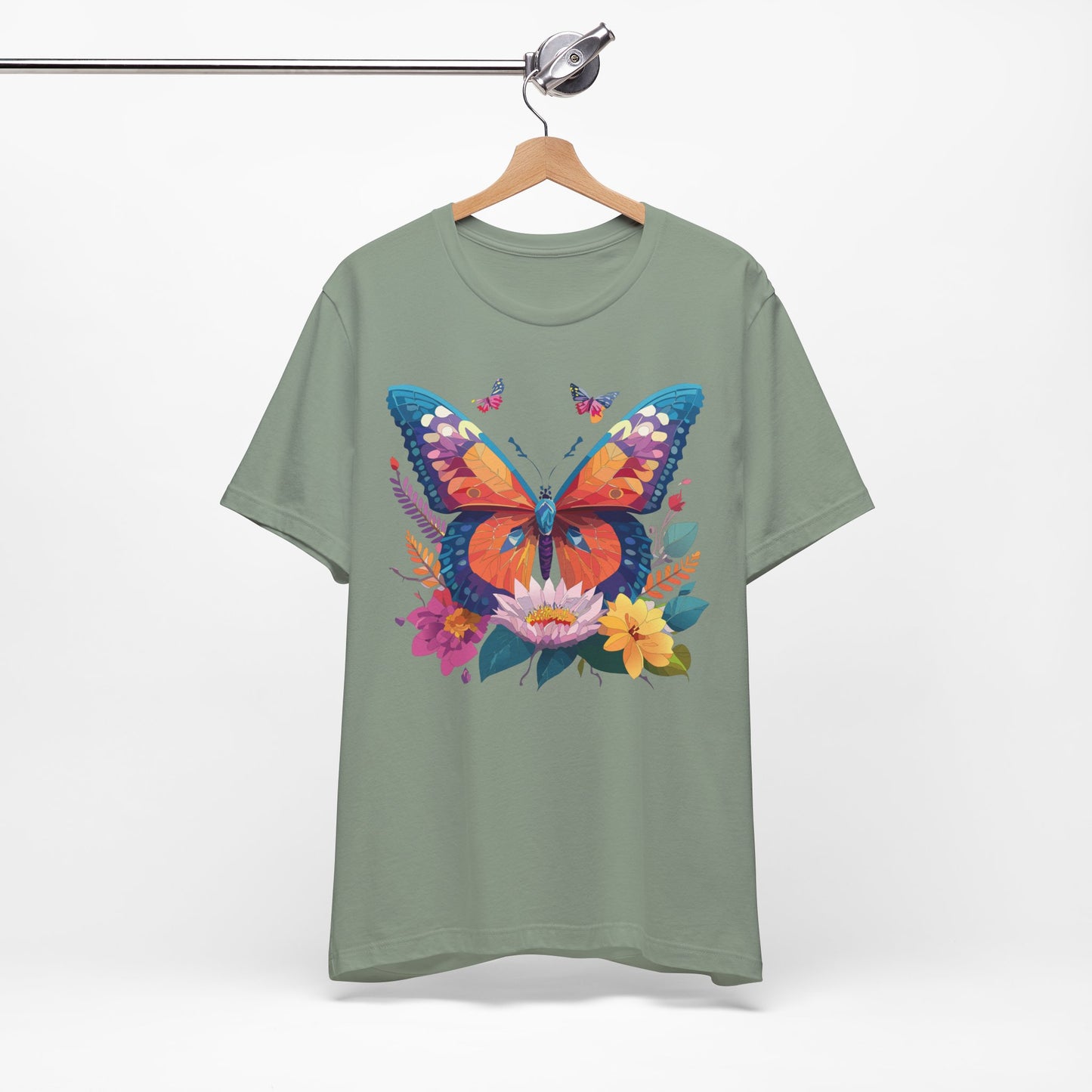 Butterfly Tee Shirt, Shirt with Butterfly