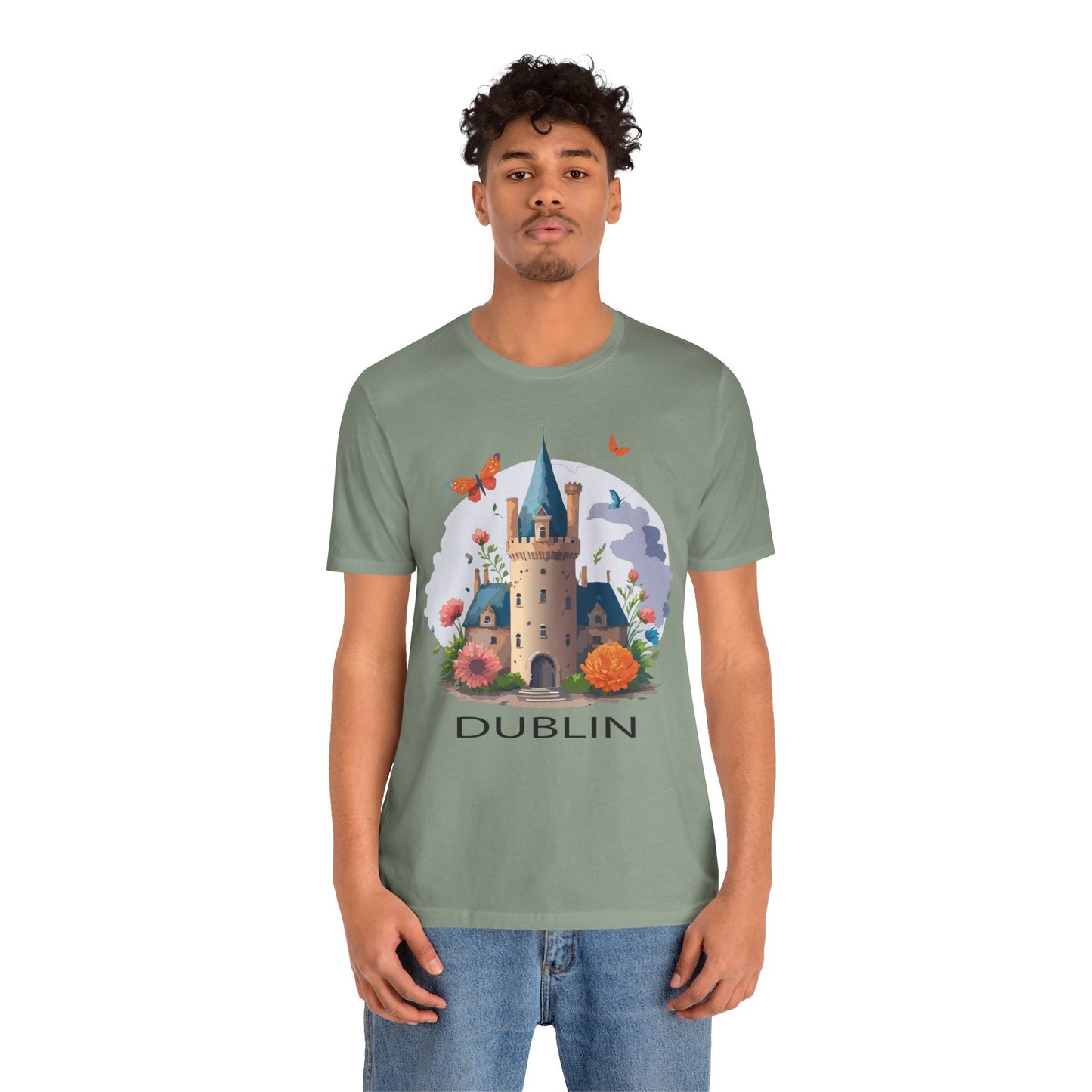 Dublin Shirt, Travel T-Shirt, Tourist Shirts, Tee Shirt with Travel Prints 5
