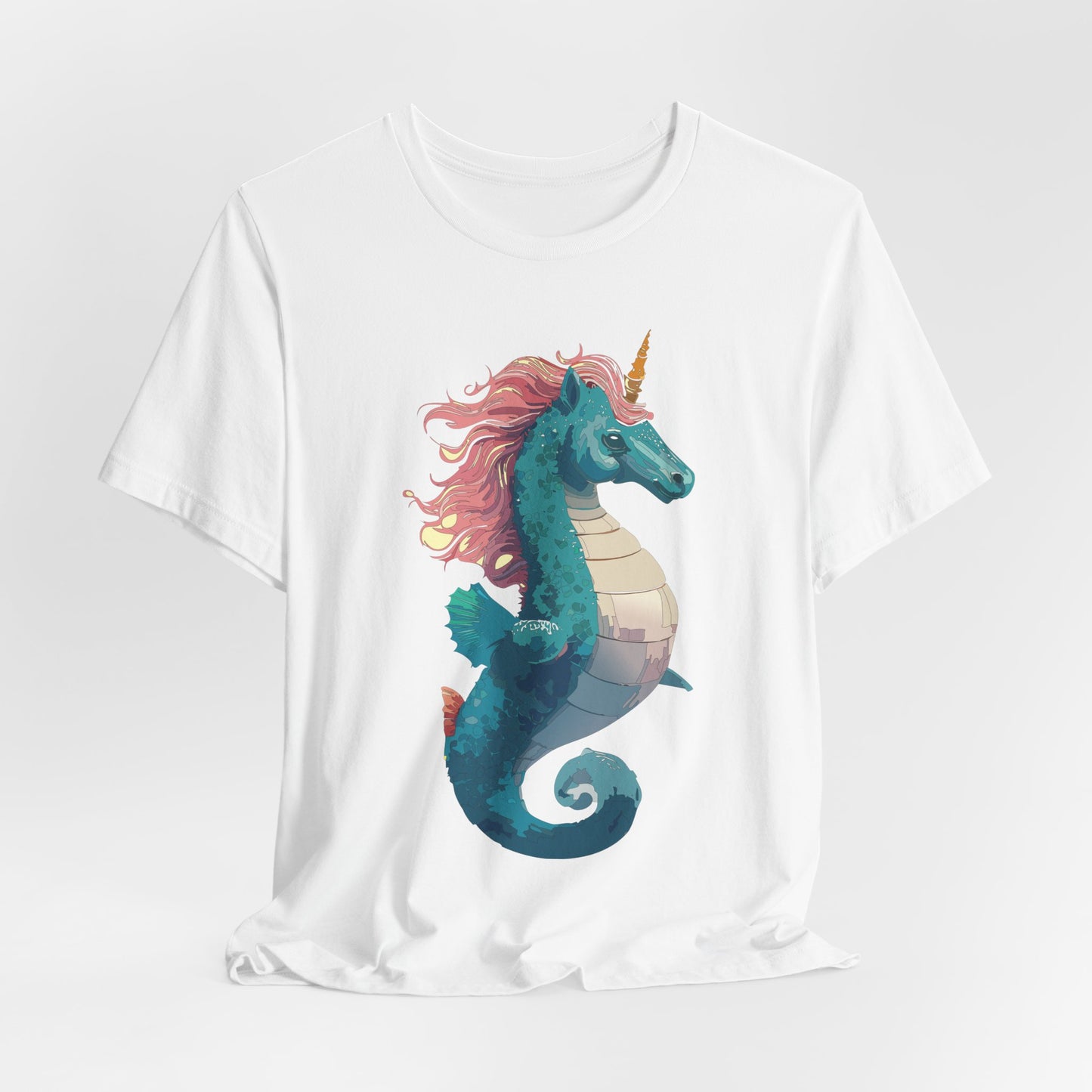 Animals Shirt, Shirt with Seahorse