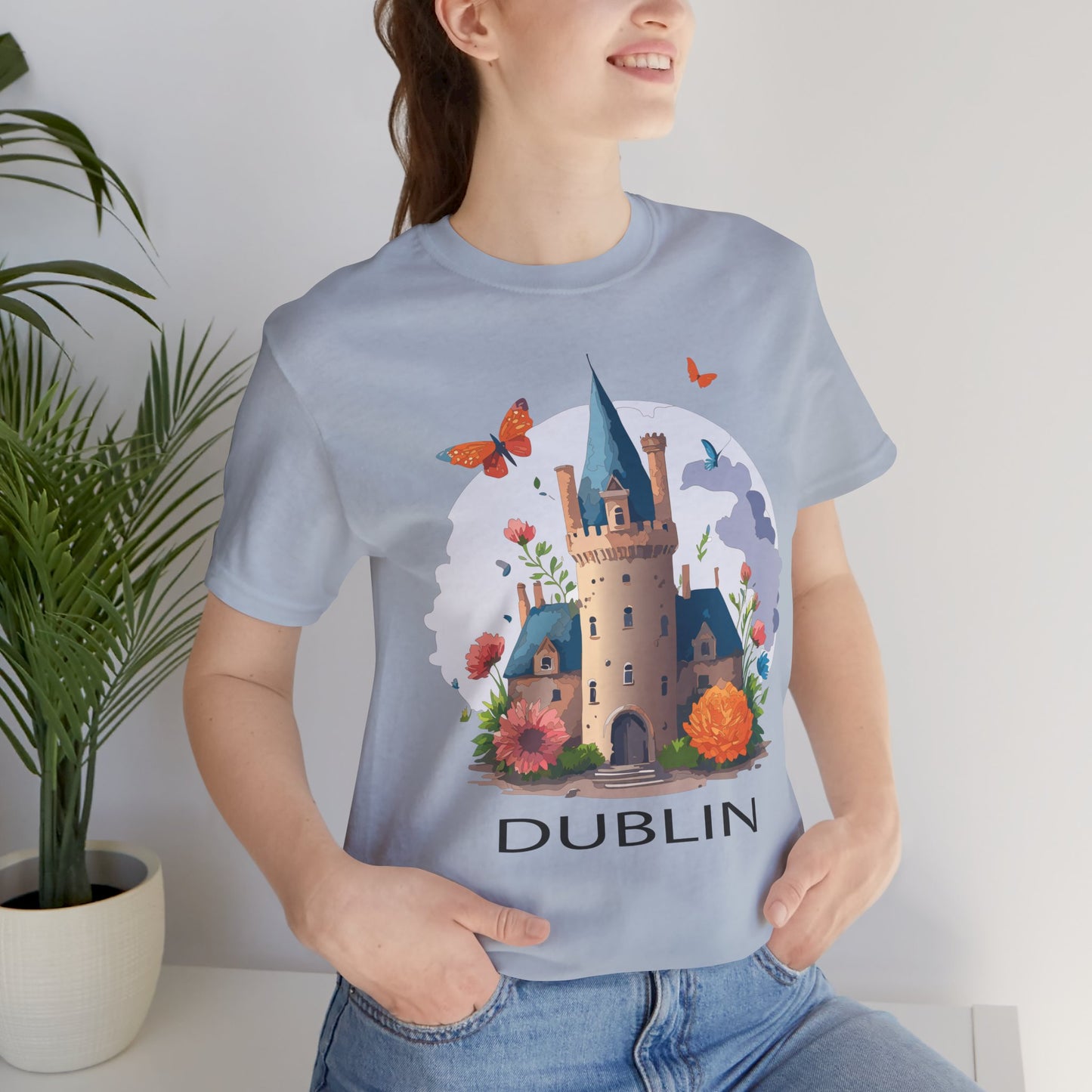 Dublin Shirt, Travel T-Shirt, Tourist Shirts, Tee Shirt with Travel Prints 5