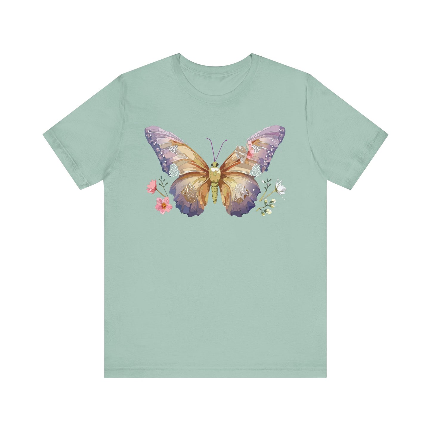 Butterfly Tee Shirt, Shirt with Butterfly