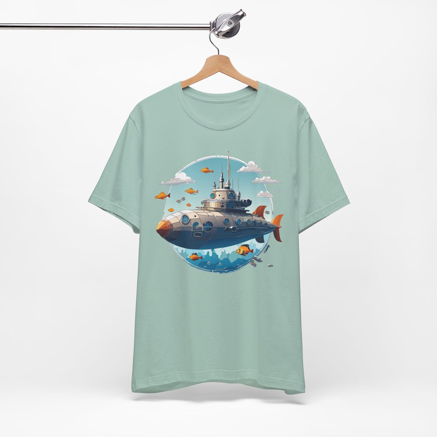Ship Tee Shirt, Tee Shirt with Ship
