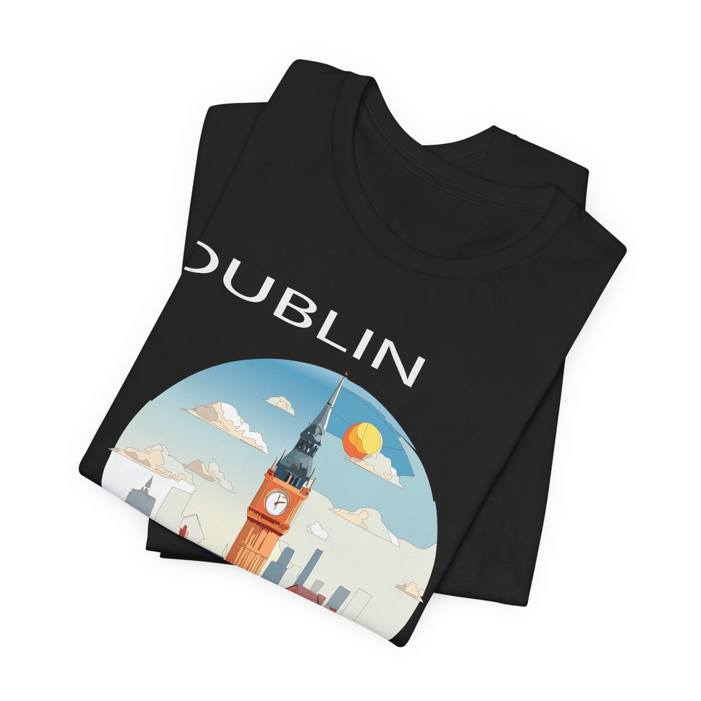 Dublin Shirt, Travel T-Shirt, Tourist Shirts, Tee Shirt with Travel Prints 1