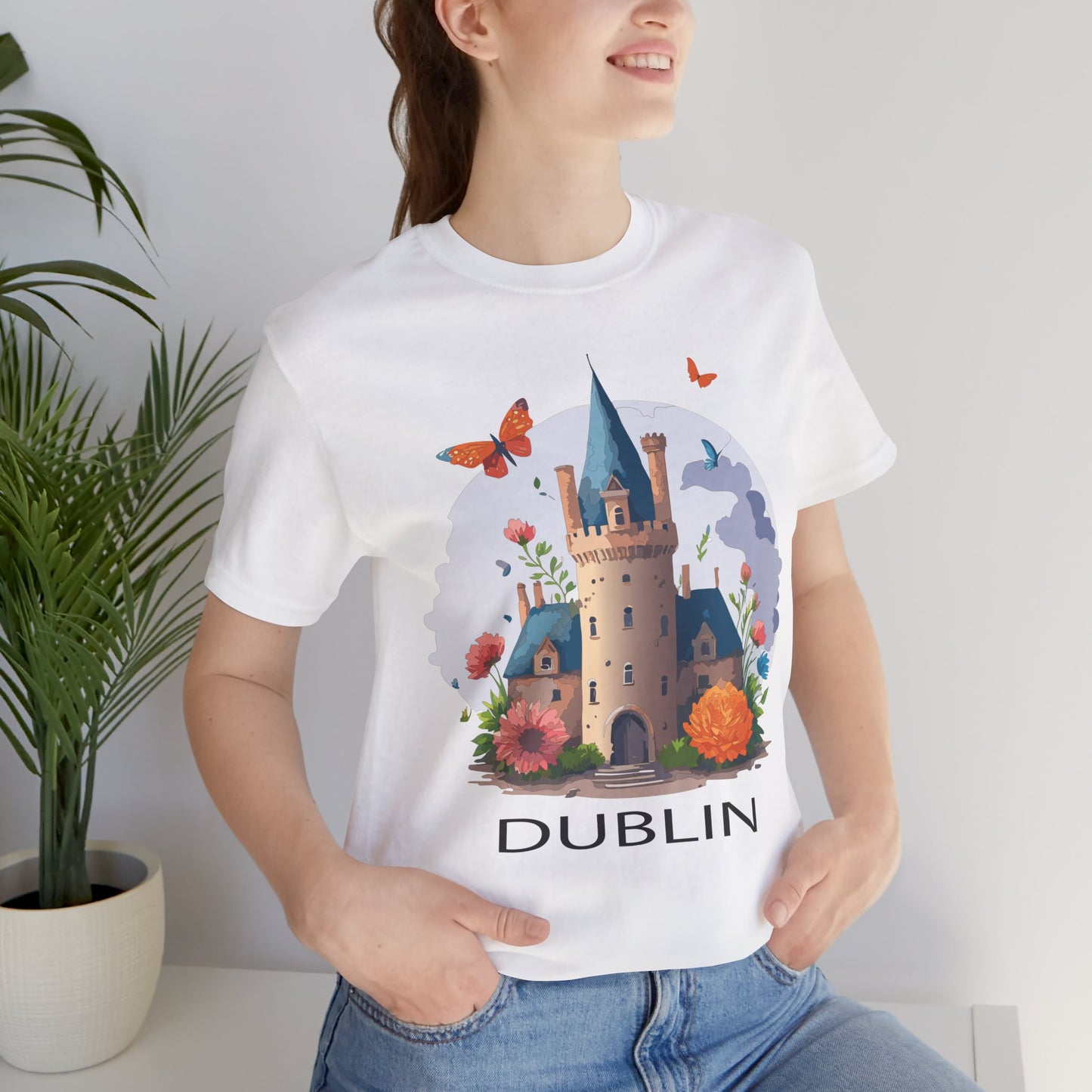 Dublin Shirt, Travel T-Shirt, Tourist Shirts, Tee Shirt with Travel Prints 5