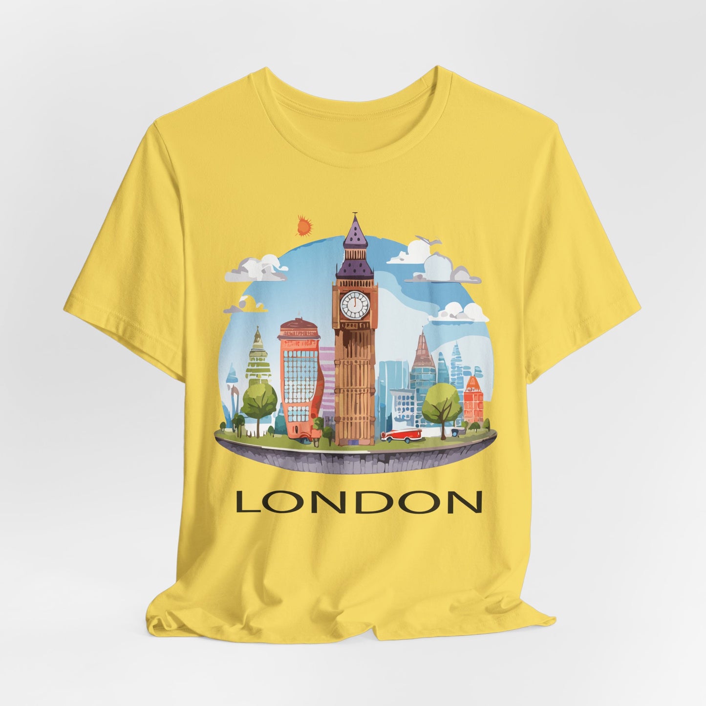 London Shirt, Travel T-Shirt, Tourist Shirts, Tee Shirt with Travel Prints 1