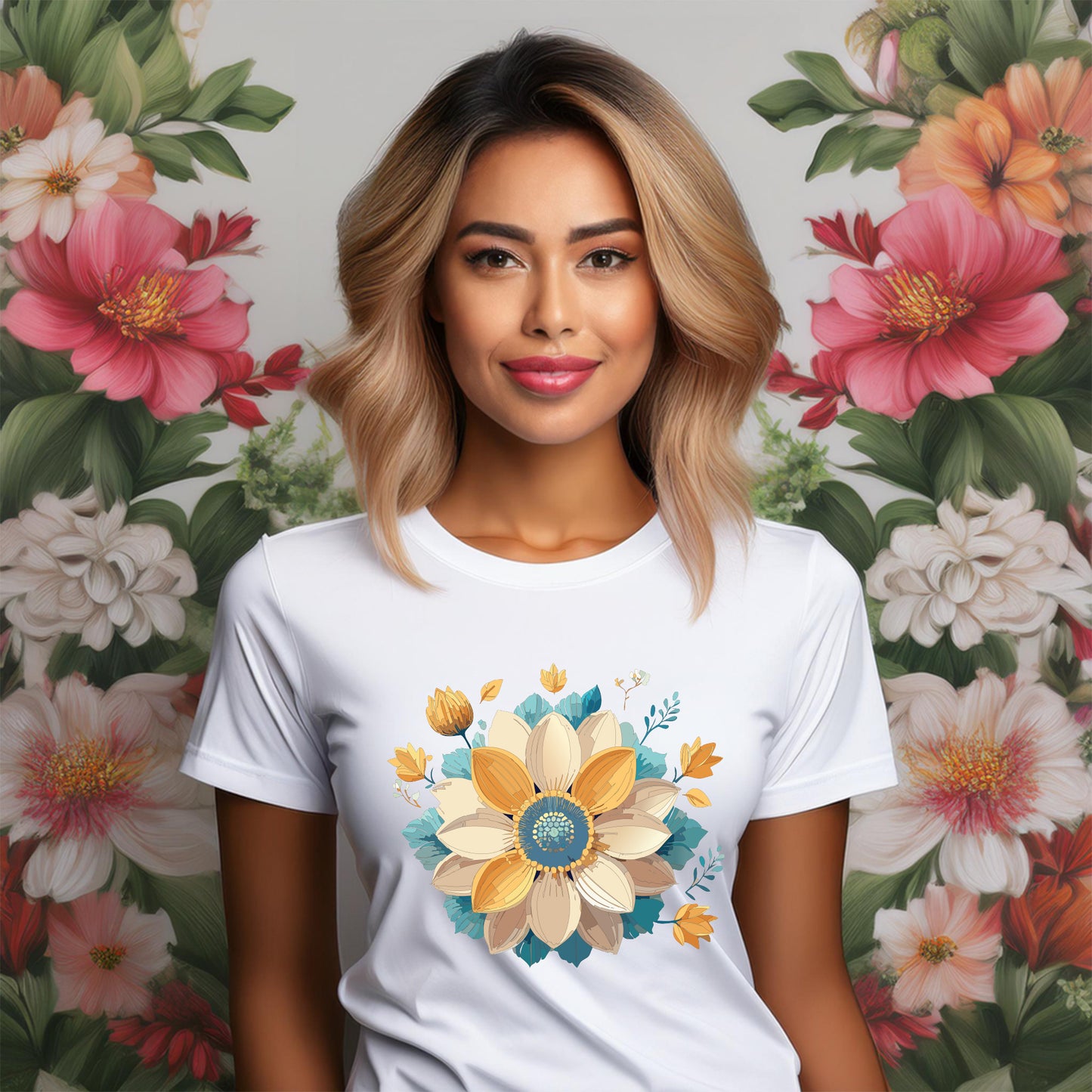 Floral shirt, Flower shirt