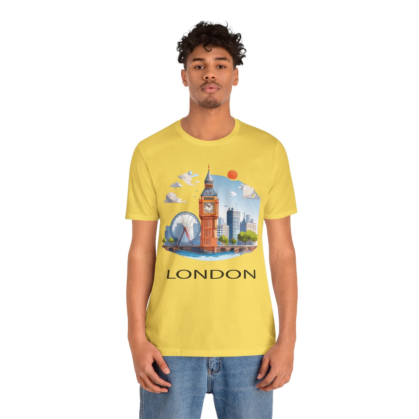 London Shirt, Travel T-Shirt, Tourist Shirts, Tee Shirt with Travel Prints 3