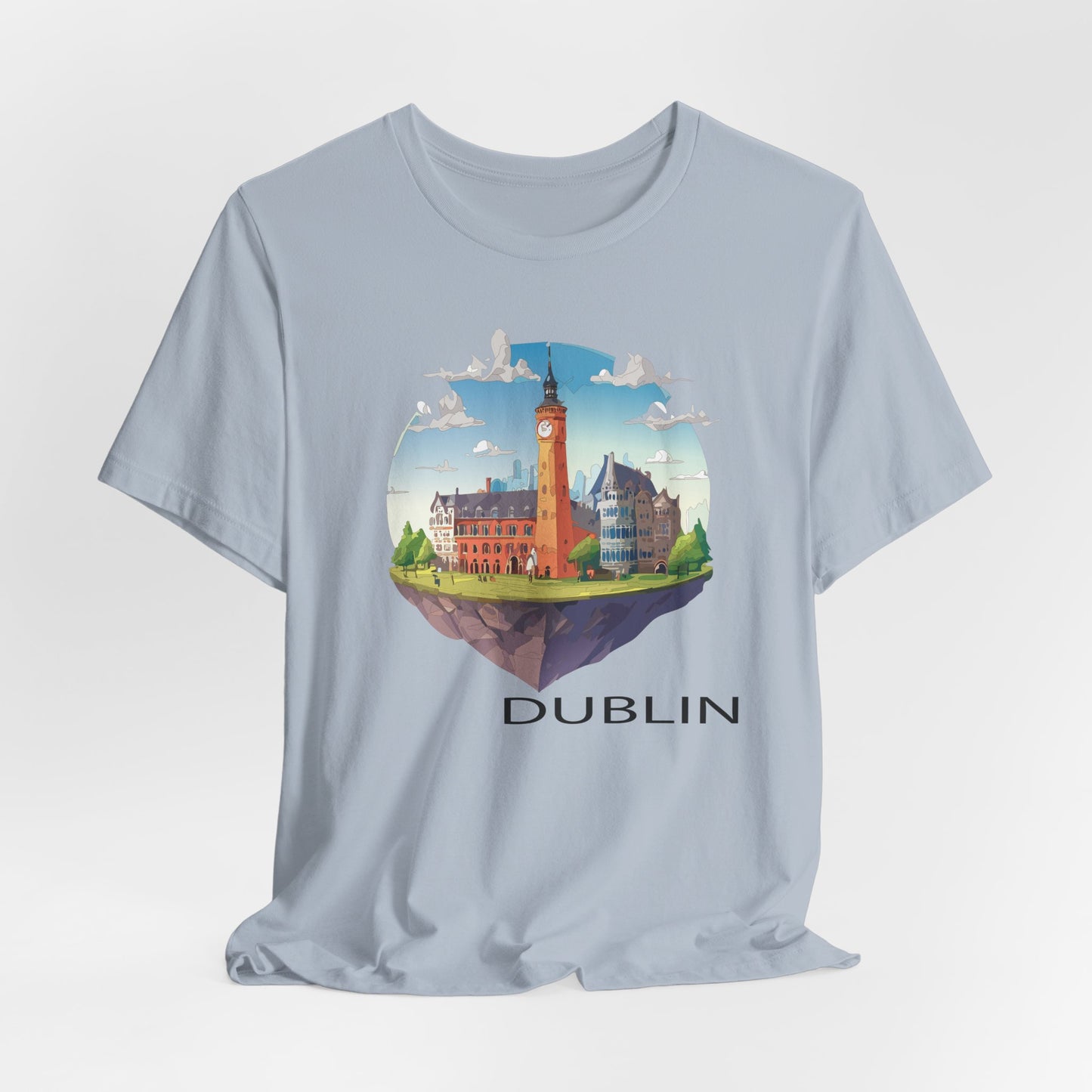Dublin Shirt, Travel T-Shirt, Tourist Shirts, Tee Shirt with Travel Prints 2