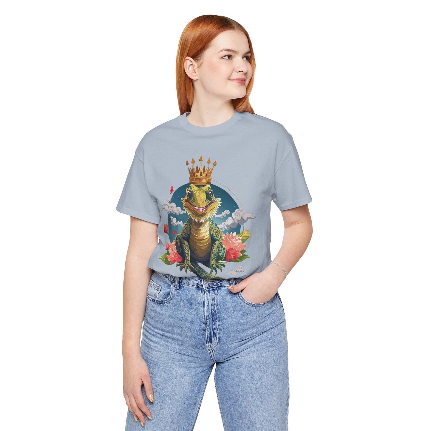 Animals Shirt, Shirt with Lizard