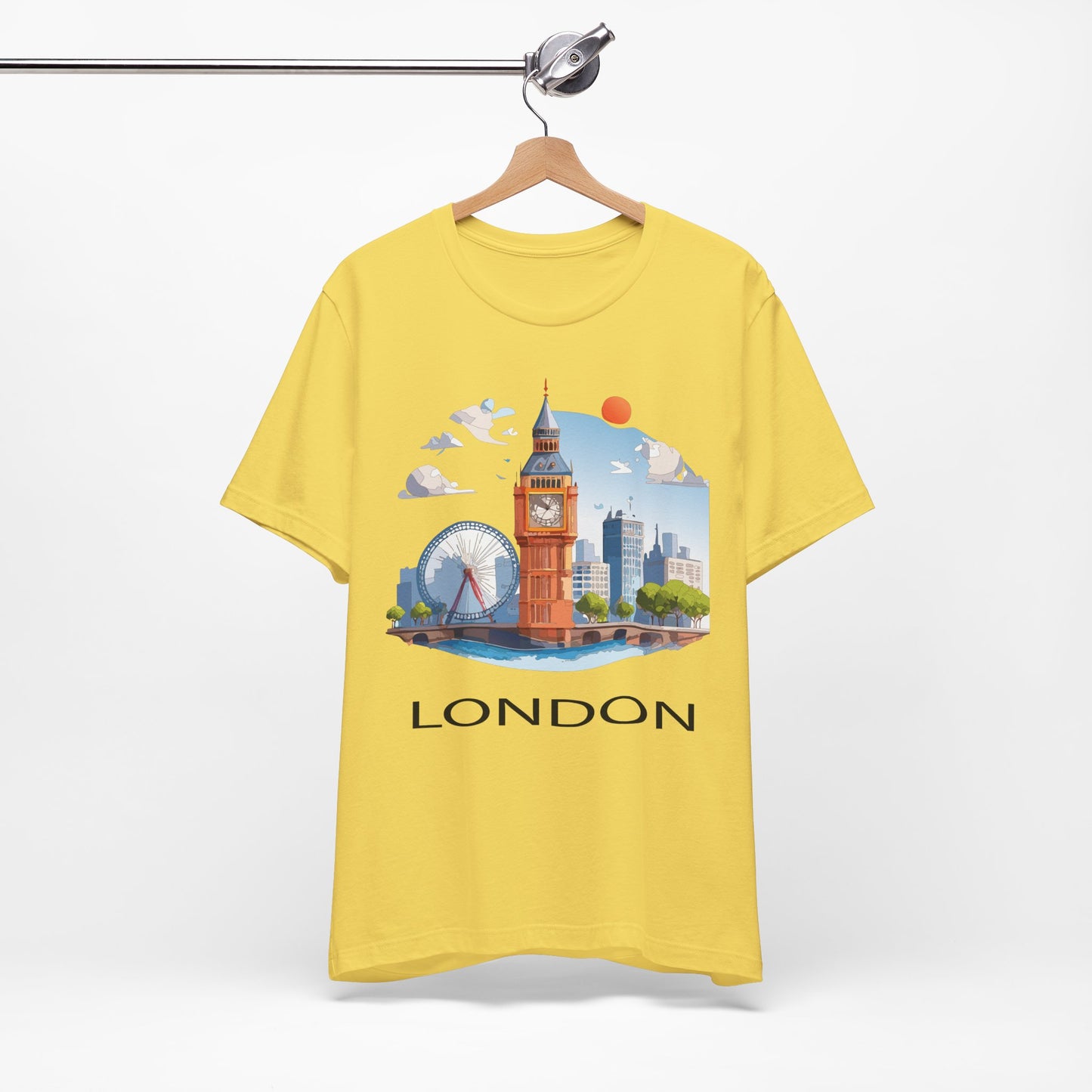 London Shirt, Travel T-Shirt, Tourist Shirts, Tee Shirt with Travel Prints 3