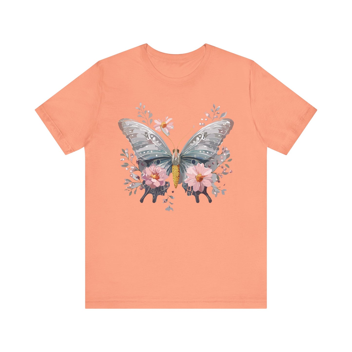 Butterfly Tee Shirt, Shirt with Butterfly