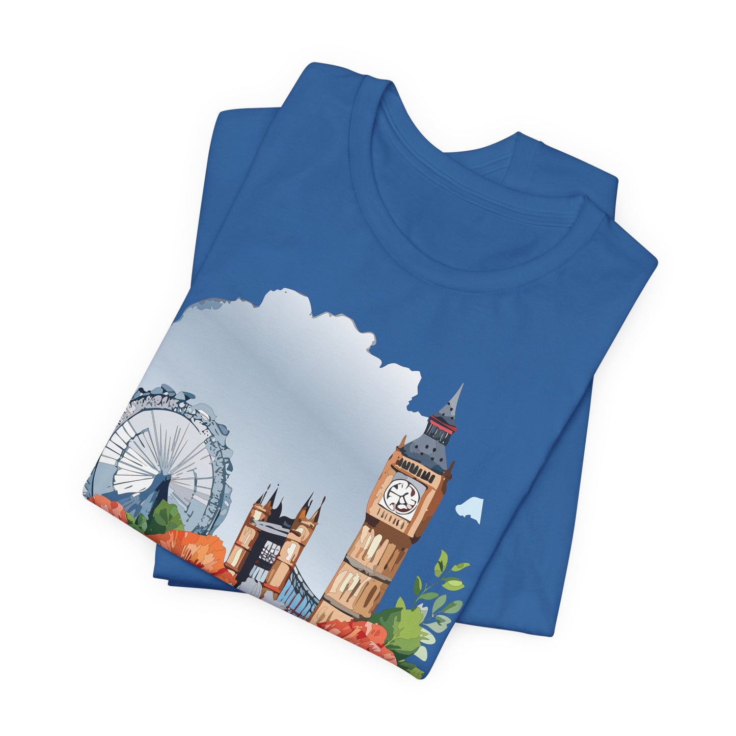 London Shirt, Travel T-Shirt, Tourist Shirts, Tee Shirt with Travel Prints 4