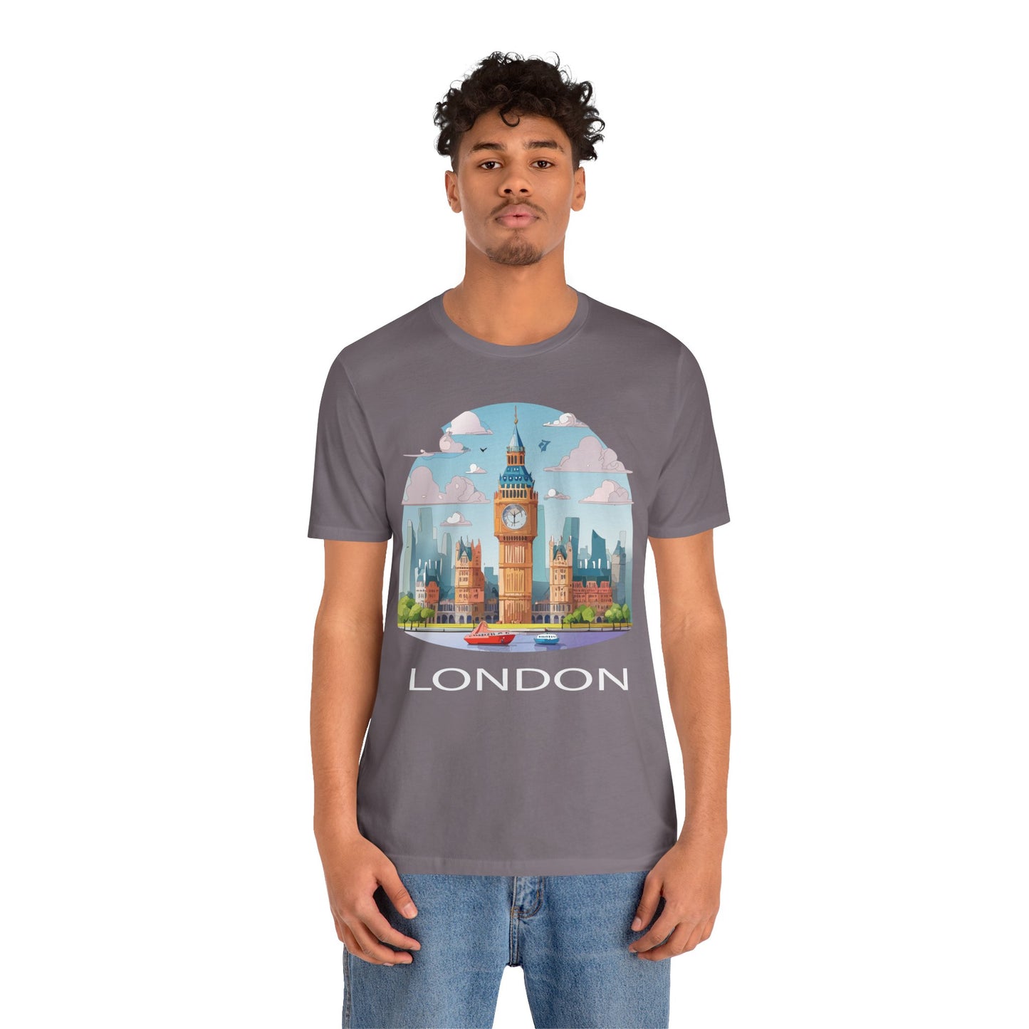 London Shirt, Travel T-Shirt, Tourist Shirts, Tee Shirt with Travel Prints 2