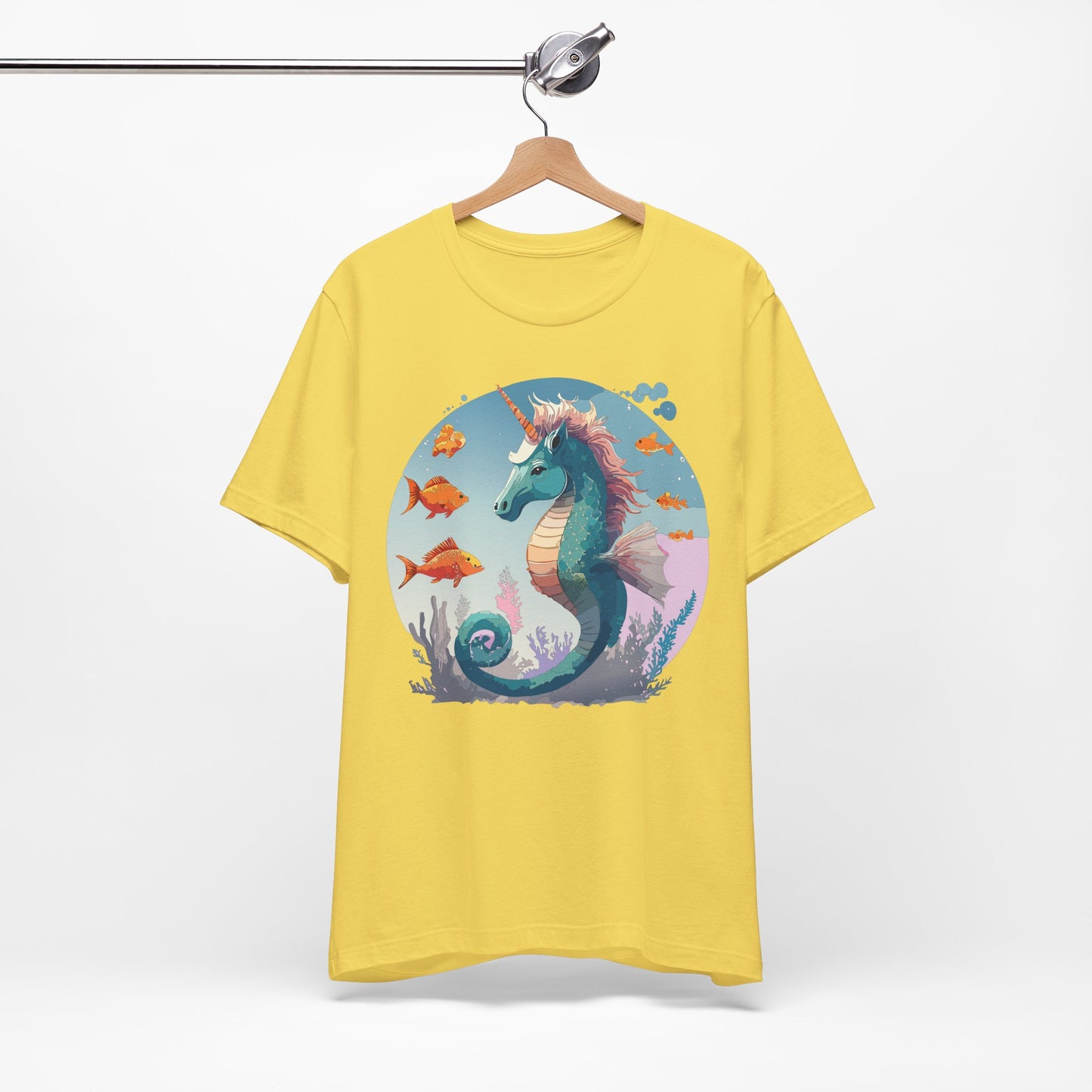 Animals Shirt, Shirt with Seahorse