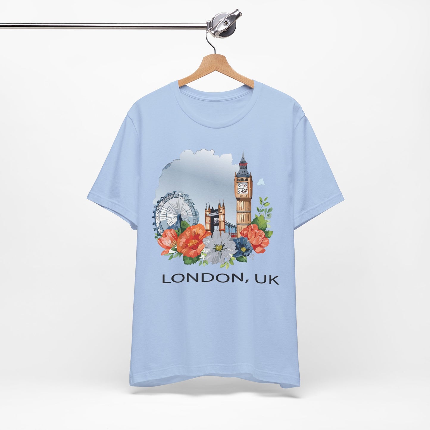 London Shirt, Travel T-Shirt, Tourist Shirts, Tee Shirt with Travel Prints 4