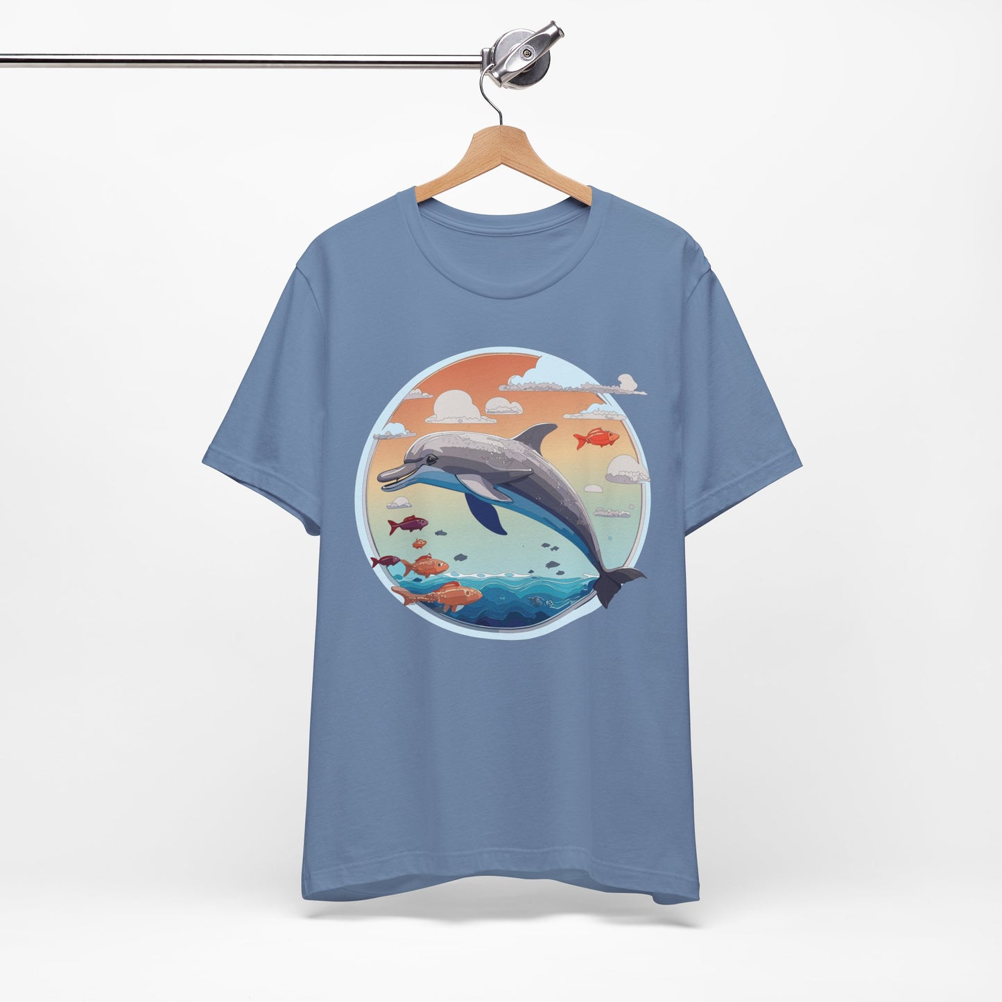 Animals Shirt, Shirt with Dolphin