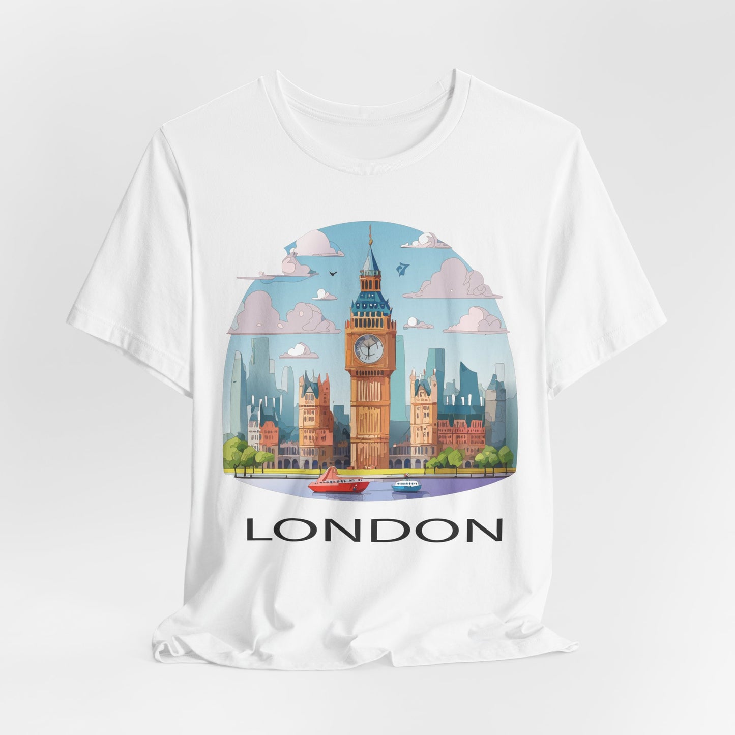 London Shirt, Travel T-Shirt, Tourist Shirts, Tee Shirt with Travel Prints 2