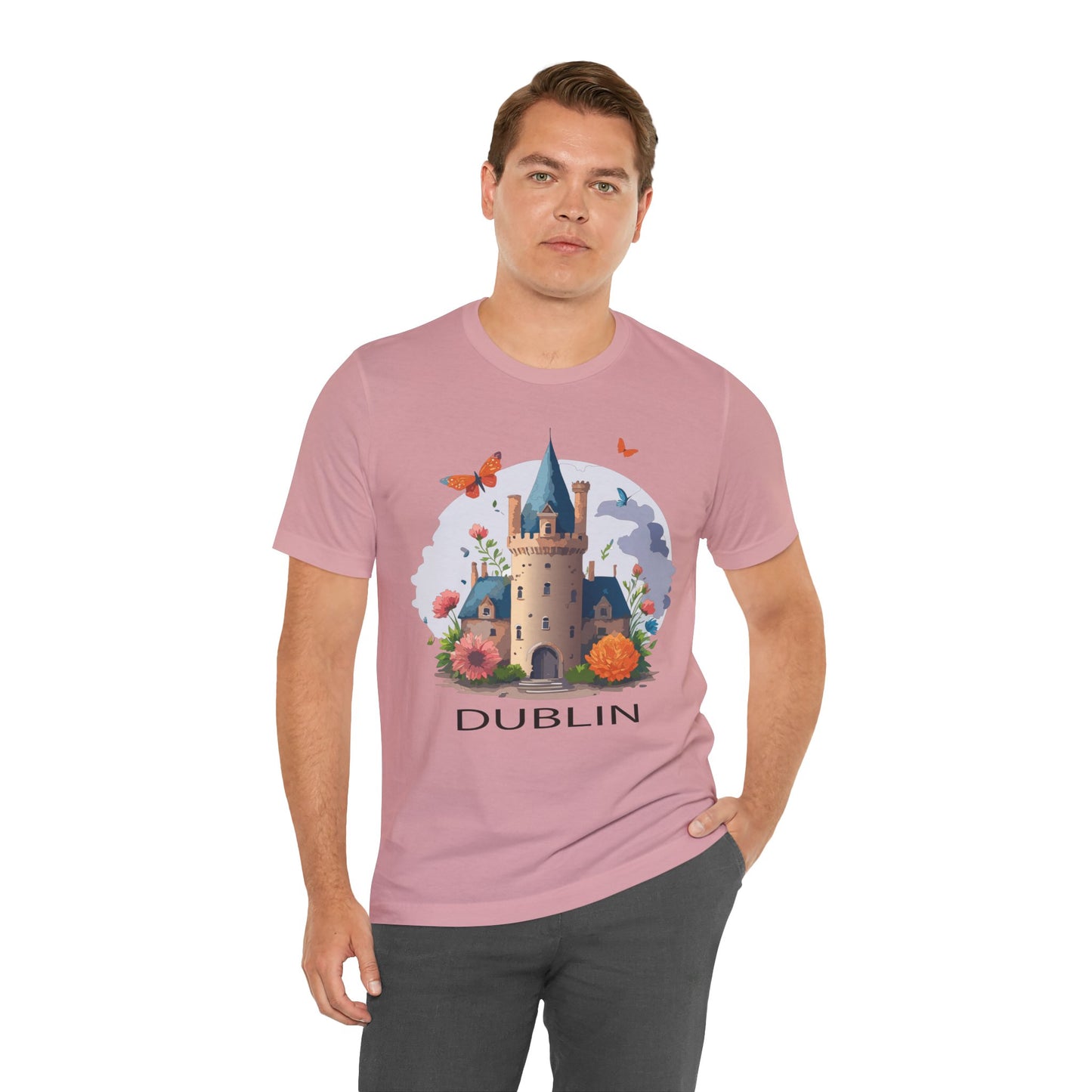 Dublin Shirt, Travel T-Shirt, Tourist Shirts, Tee Shirt with Travel Prints 5