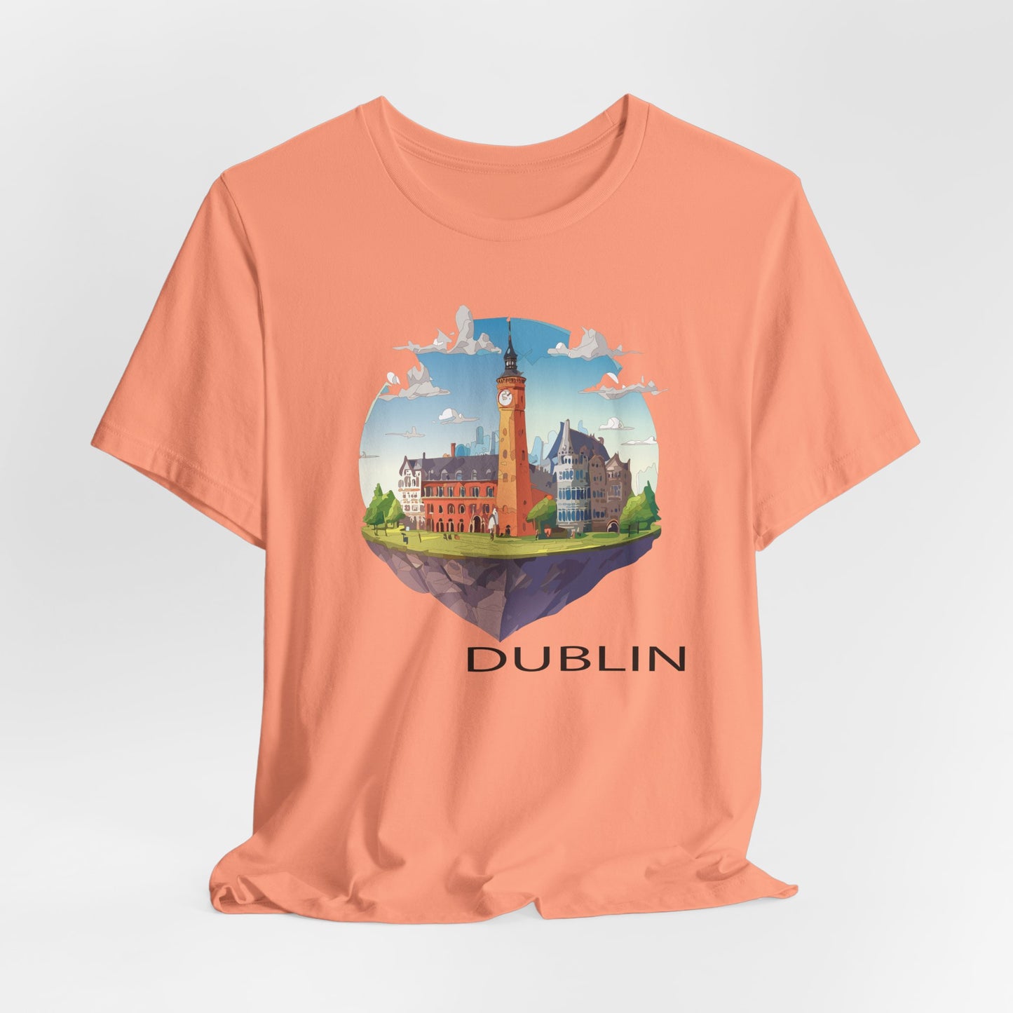 Dublin Shirt, Travel T-Shirt, Tourist Shirts, Tee Shirt with Travel Prints 2