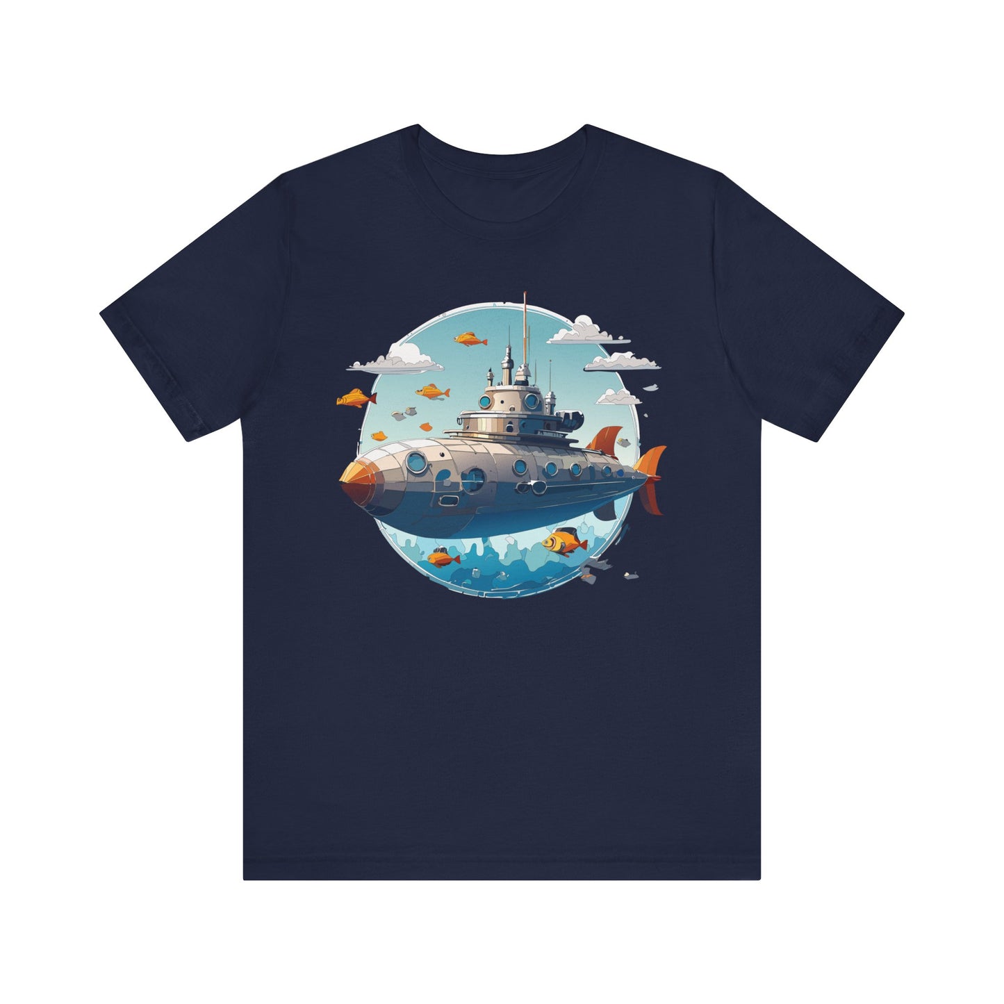 Ship Tee Shirt, Tee Shirt with Ship