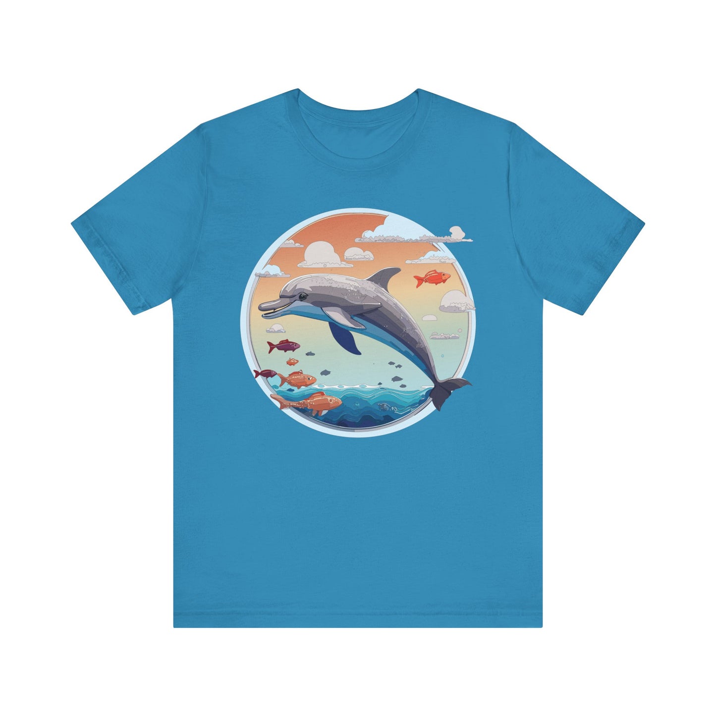 Animals Shirt, Shirt with Dolphin