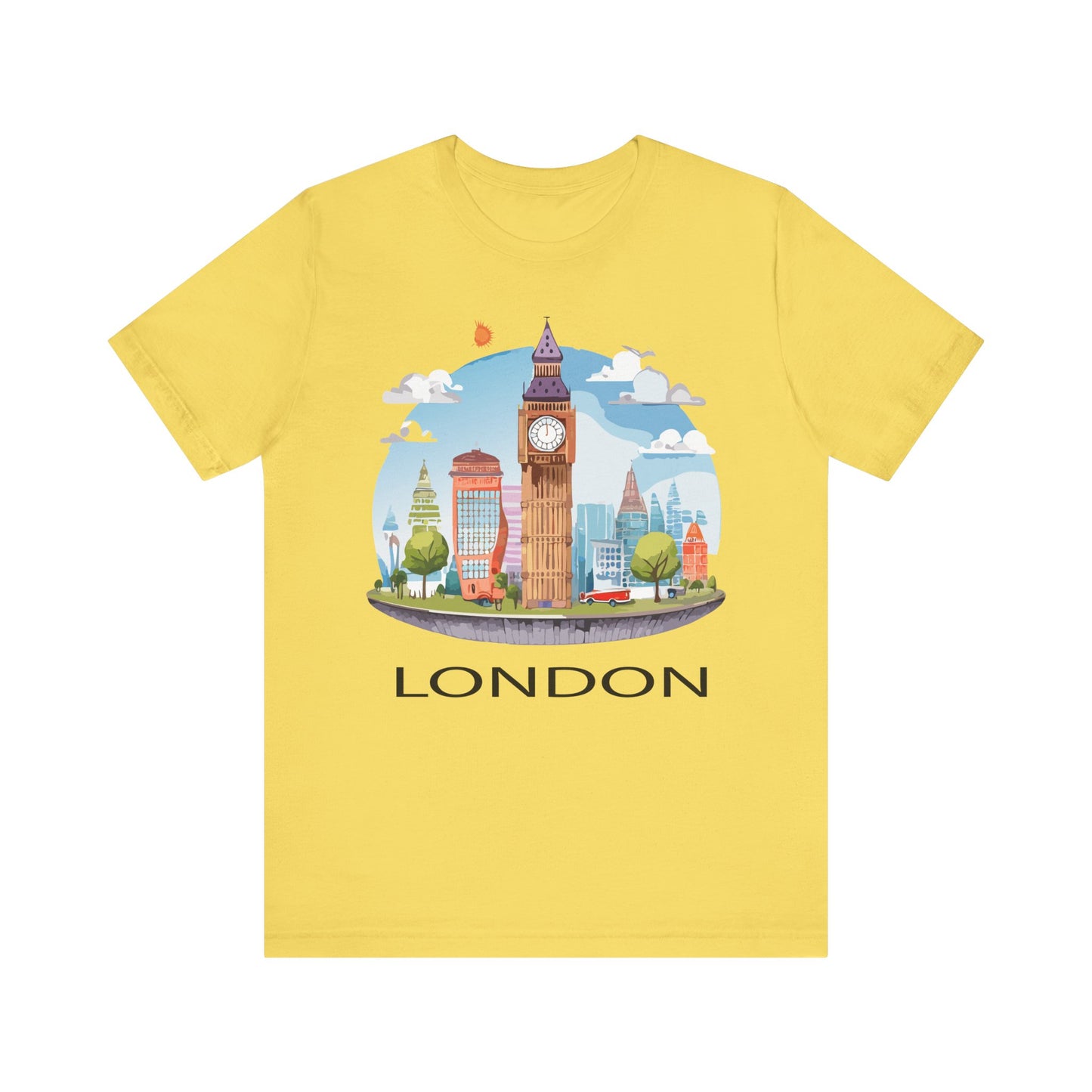 London Shirt, Travel T-Shirt, Tourist Shirts, Tee Shirt with Travel Prints 1