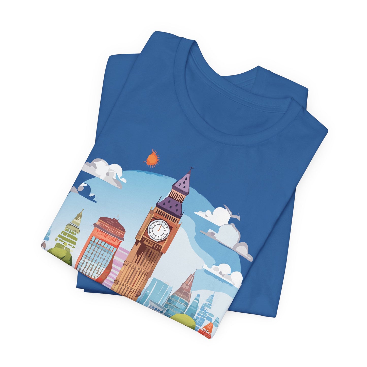 London Shirt, Travel T-Shirt, Tourist Shirts, Tee Shirt with Travel Prints 1