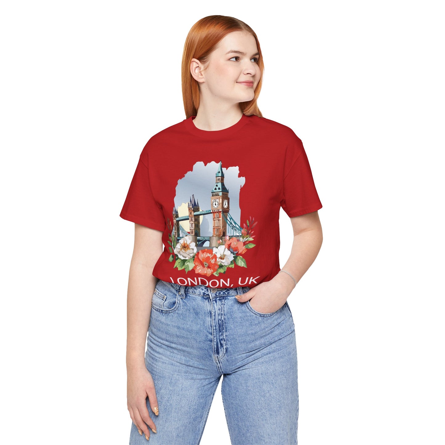 London Shirt, Travel T-Shirt, Tourist Shirts, Tee Shirt with Travel Prints 5