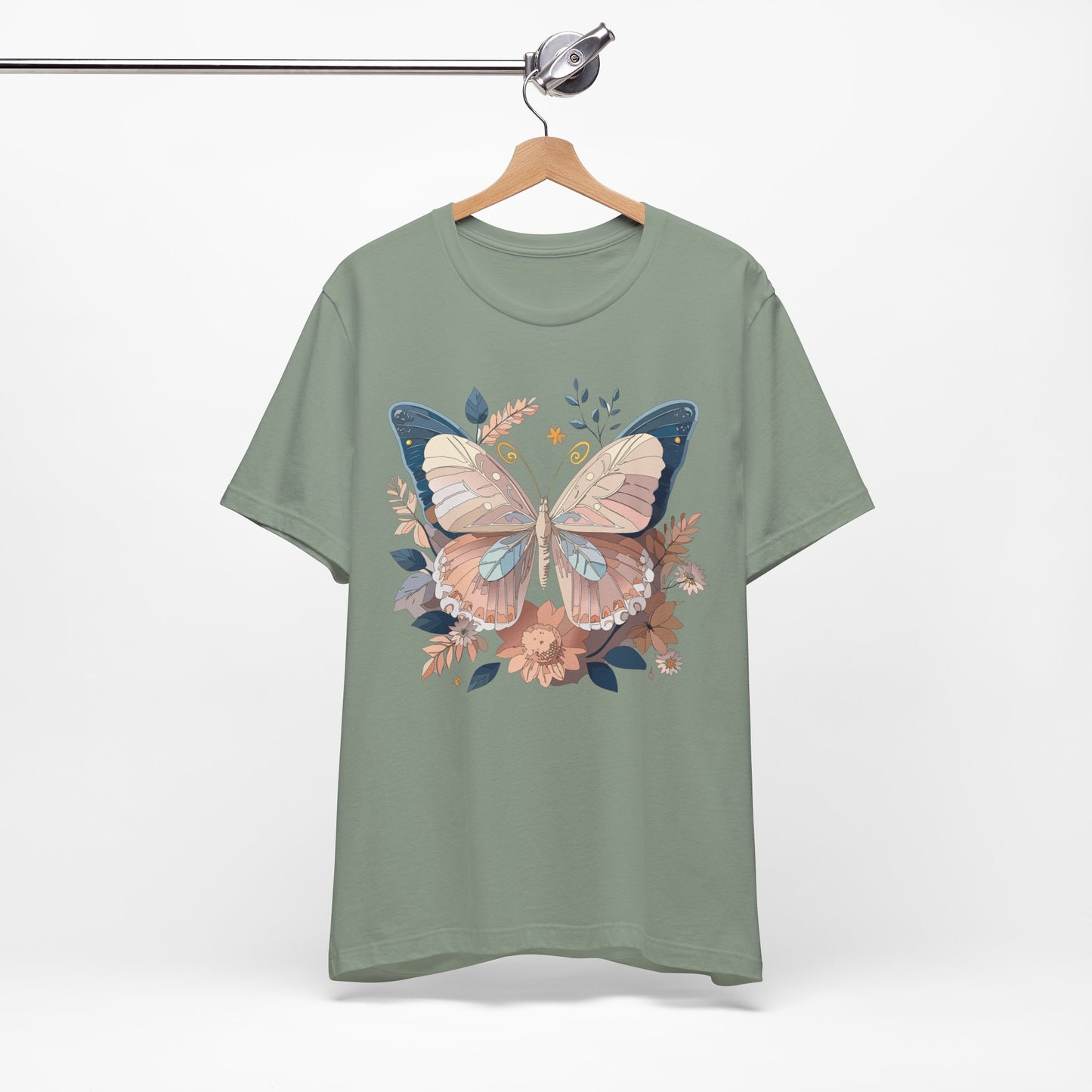 Butterfly Tee Shirt, Shirt with Butterfly