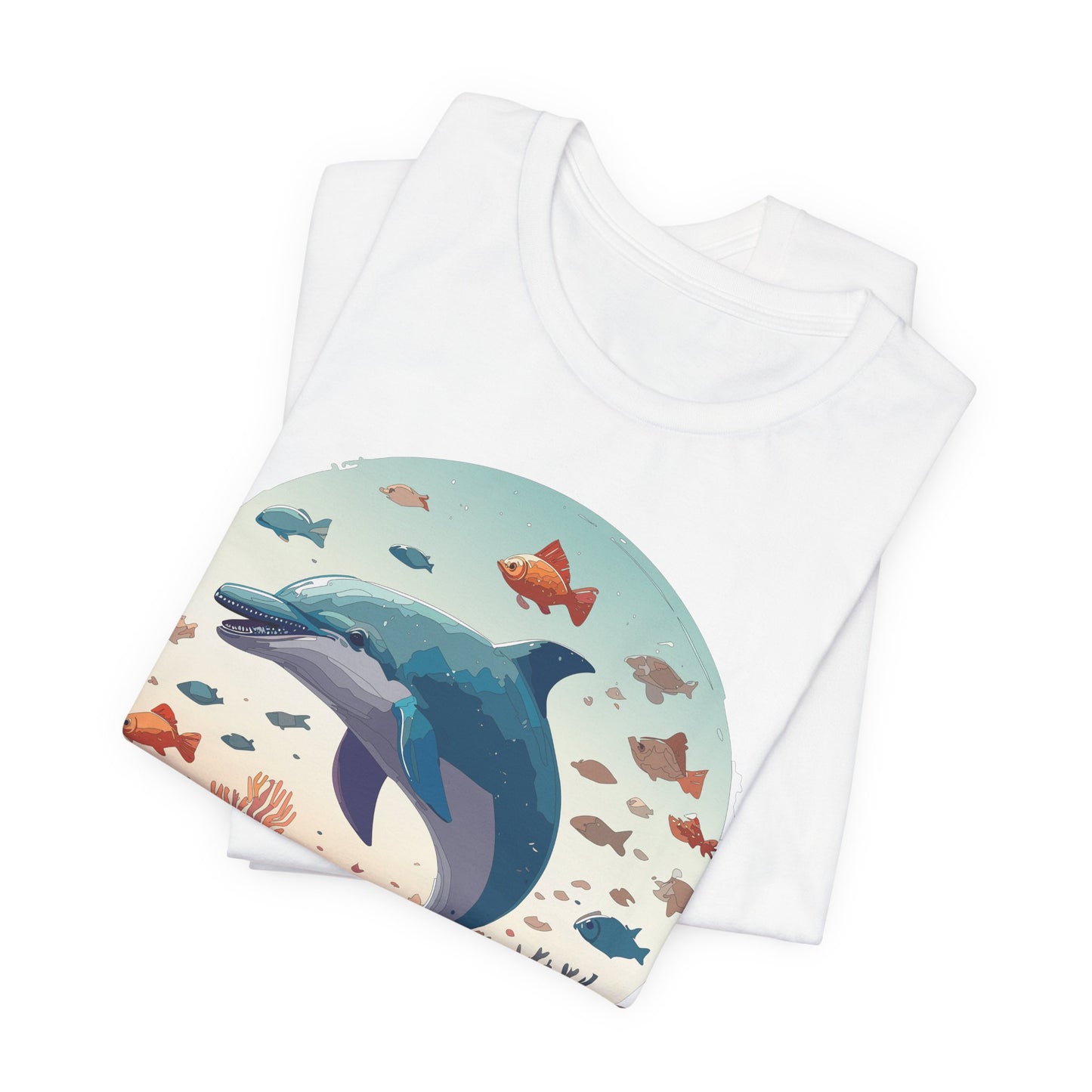 Animals Shirt, Shirt with Dolphin