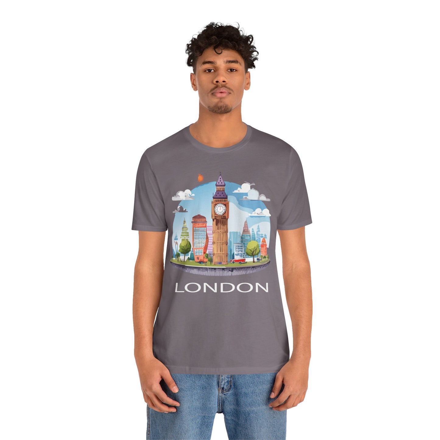 London Shirt, Travel T-Shirt, Tourist Shirts, Tee Shirt with Travel Prints 1
