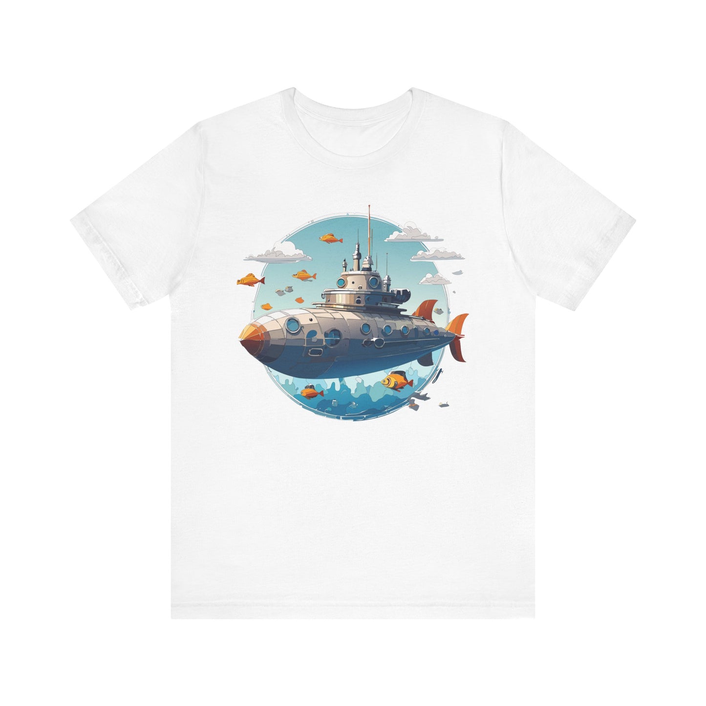 Ship Tee Shirt, Tee Shirt with Ship