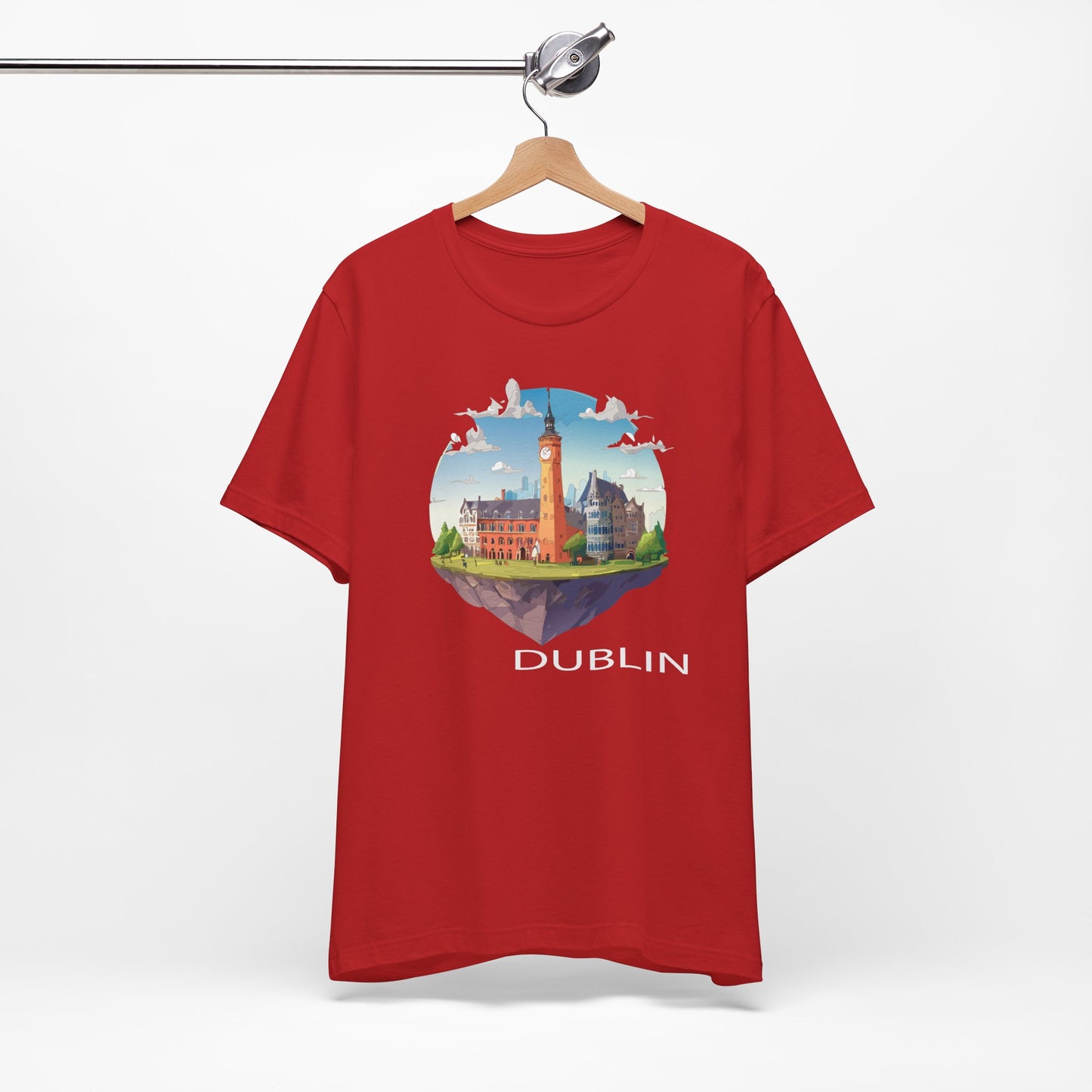 Dublin Shirt, Travel T-Shirt, Tourist Shirts, Tee Shirt with Travel Prints 2