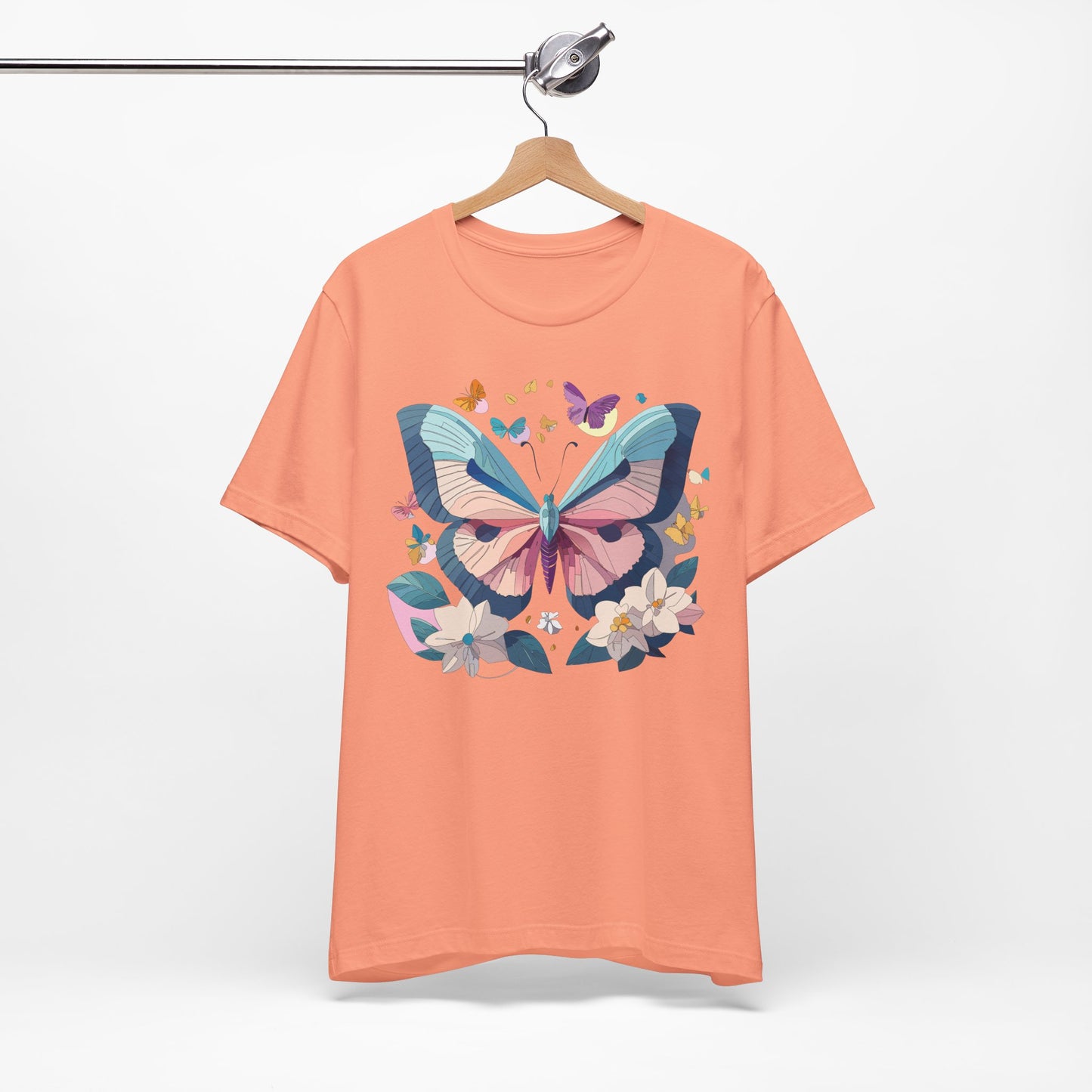 Butterfly Tee Shirt, Shirt with Butterfly
