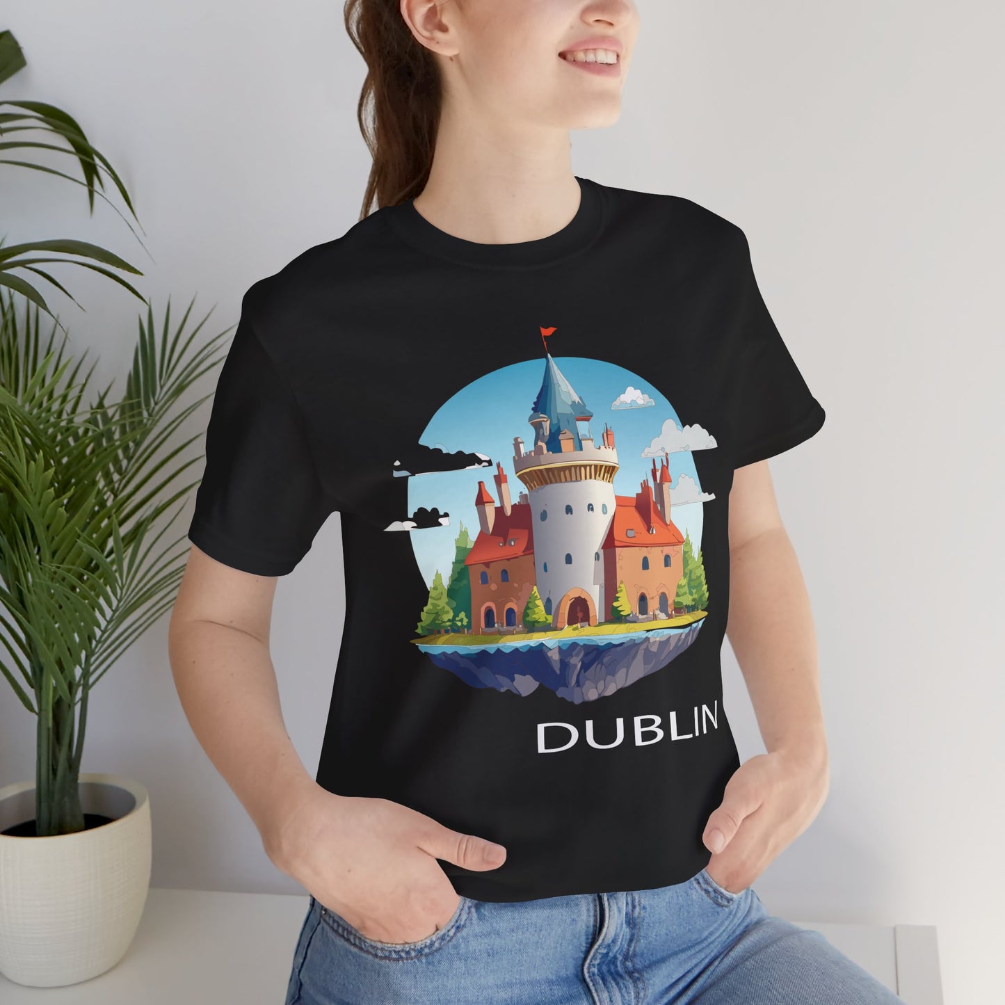 Dublin Shirt, Travel T-Shirt, Tourist Shirts, Tee Shirt with Travel Prints 3
