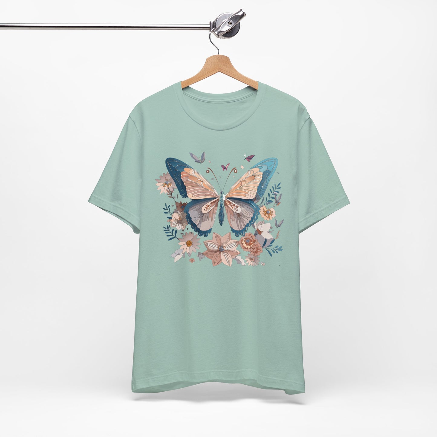 Butterfly Tee Shirt, Shirt with Butterfly