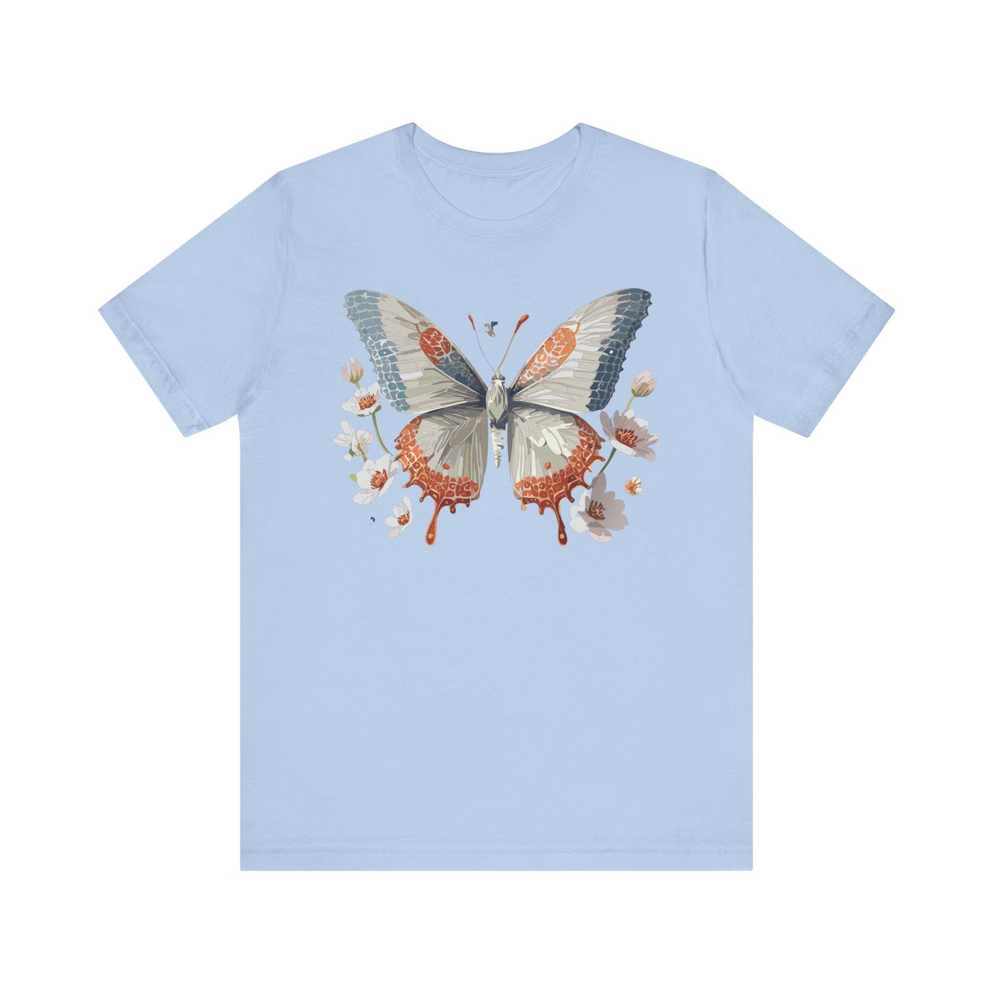 Butterfly Tee Shirt, Shirt with Butterfly